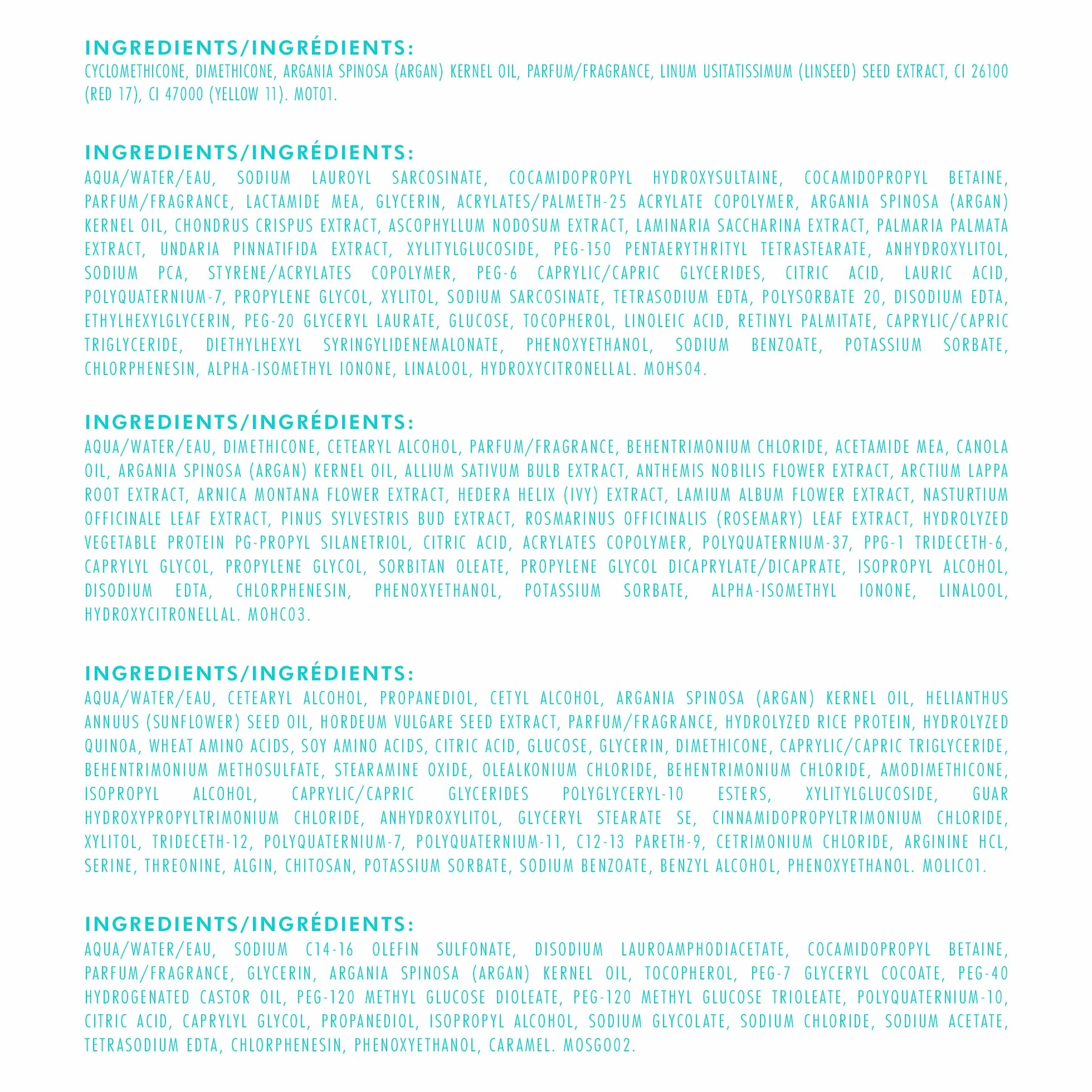 Moroccanoil Mini bestsellery - zestaw próbek deluxe