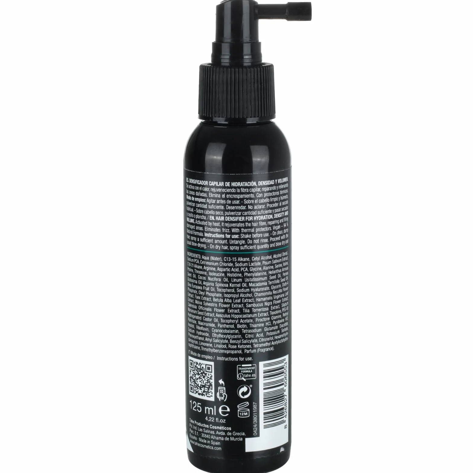 Tahe Peptide T98 Krem do stylizacji zagęszczający włosy Density zapewnia nawilżenie, gęstość i objętość, 125 ml