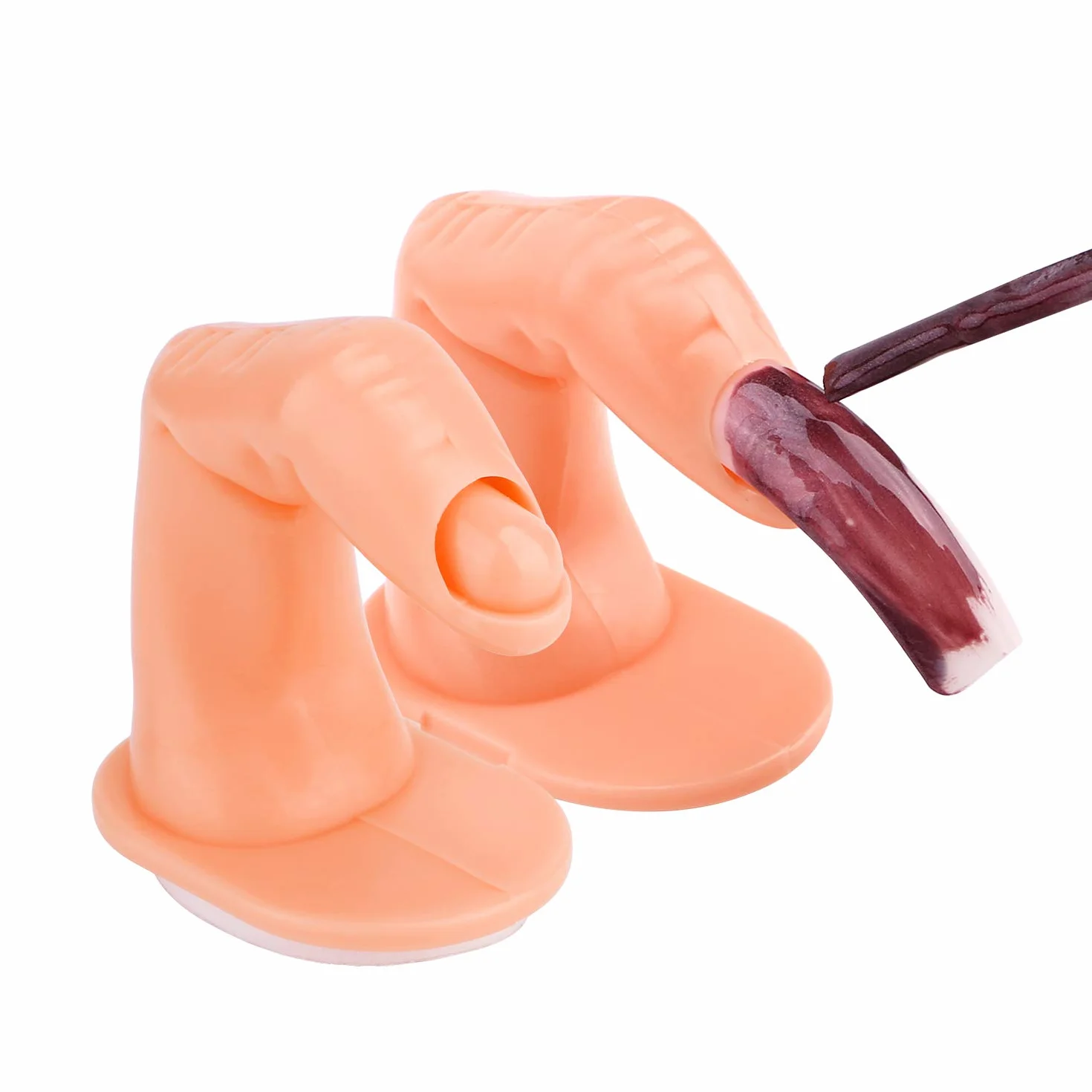 Praktyka Fake Finger do manicure Nail Training 10 szt. Model palców do paznokci