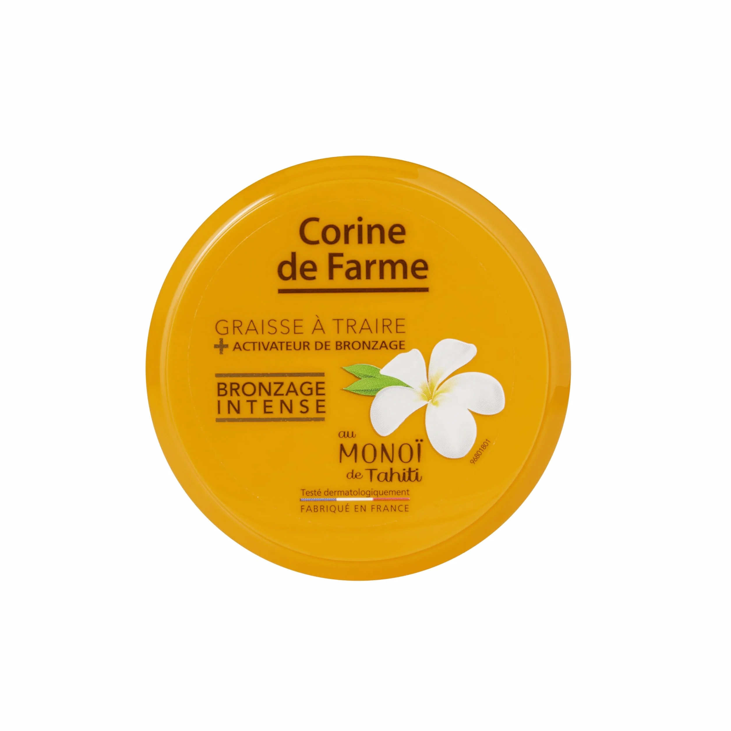 Corine de Farme - Smar do pieczenia z aktywatorami opalania o zapachu wysp - Monoi z Tahiti - bez samoopalacza - do skóry matowej/już opalonej - 150ml