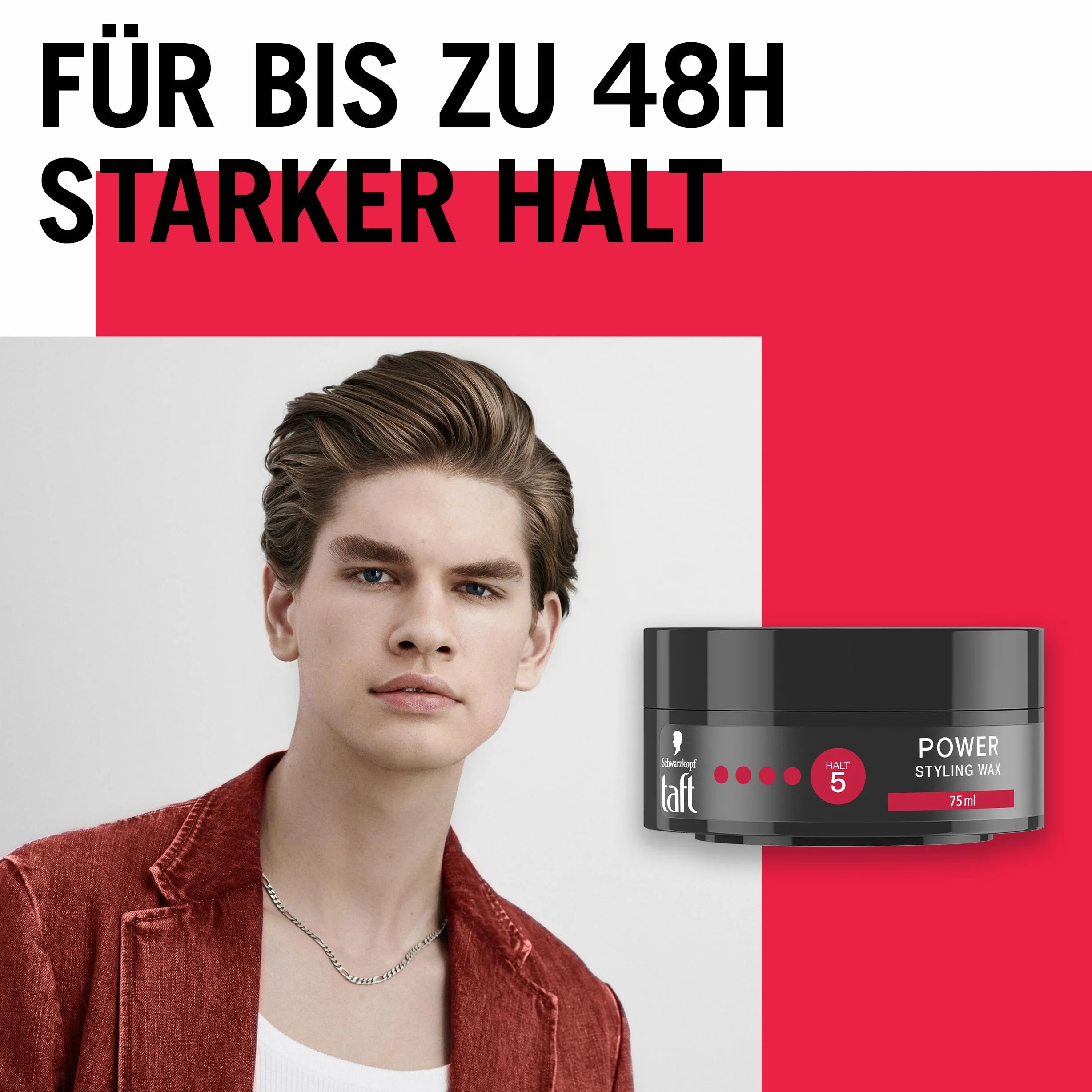 Schwarzkopf Taft Wosk do Włosów, 75 ml