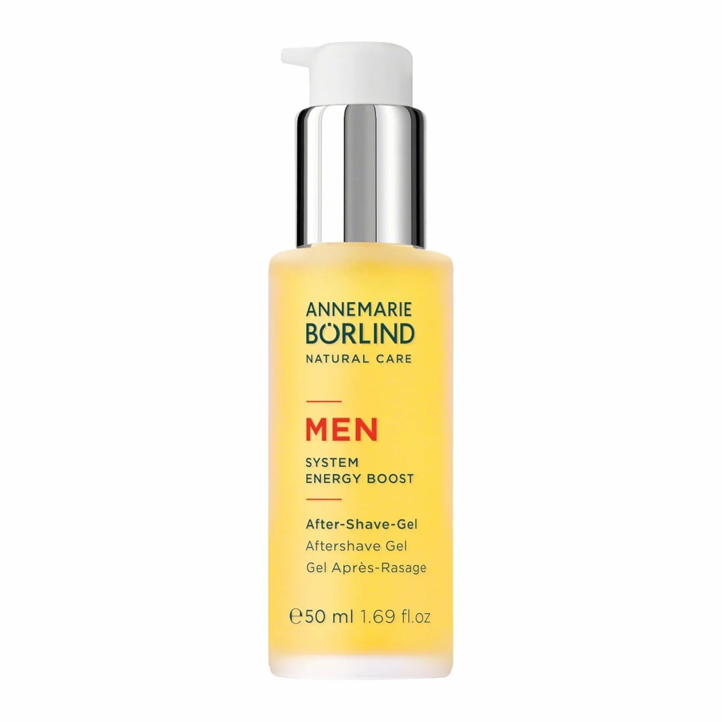 ANNEMARIE BÖRLIND MEN SYSTEM ENERGY BOOST żel po goleniu (50 ml) – pielęgnuje i uspokaja skórę zestresowaną po goleniu, do wszystkich rodzajów skóry