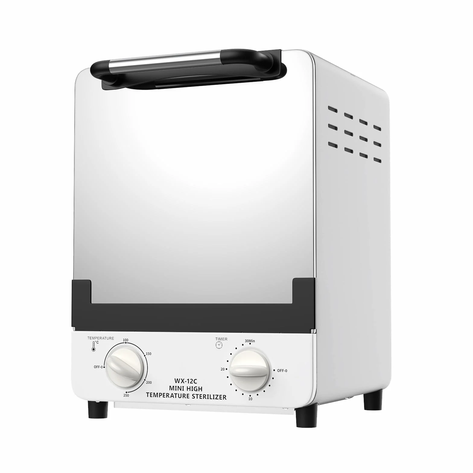 Xverycan Sterylizator gorącego powietrza, 1000 W, sterylizator na sucho 12 l, sterylizator do narzędzi do paznokci, narzędzi kosmetycznych, narzędzi fryzjerskich, salonów kosmetycznych
