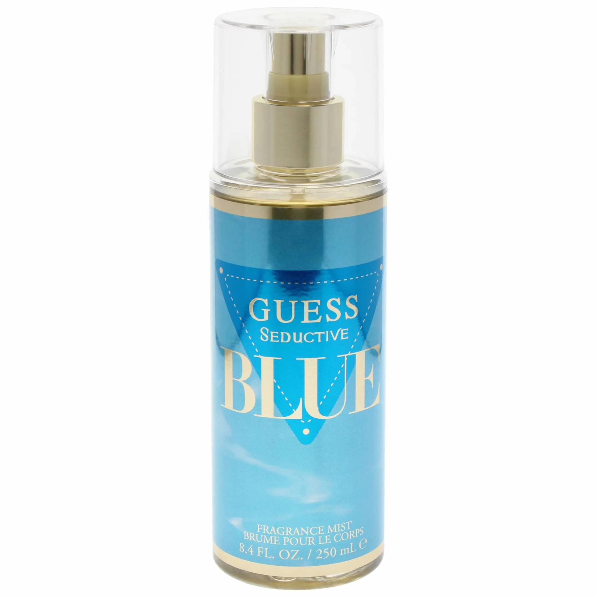 GUESS Seductive Blue, mgiełka perfumowana dla kobiet, kwiatowo-owocowy zapach, świeży i uzależniający, 250 ml