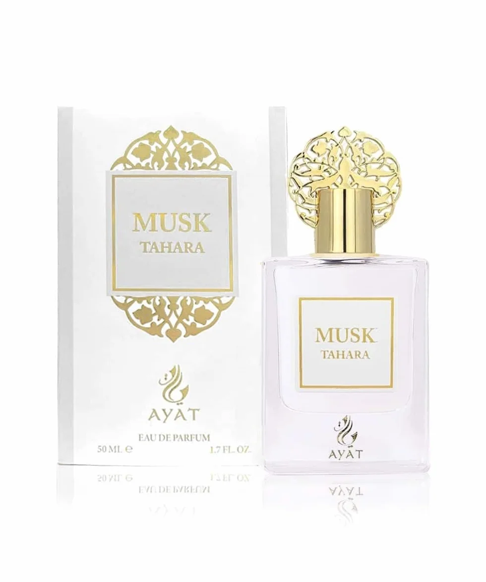 Ayat Perfumes Musk Tahara 50 ml olej bezalkoholowy halal arabski ekstrakt z perfum dla mężczyzn i kobiet