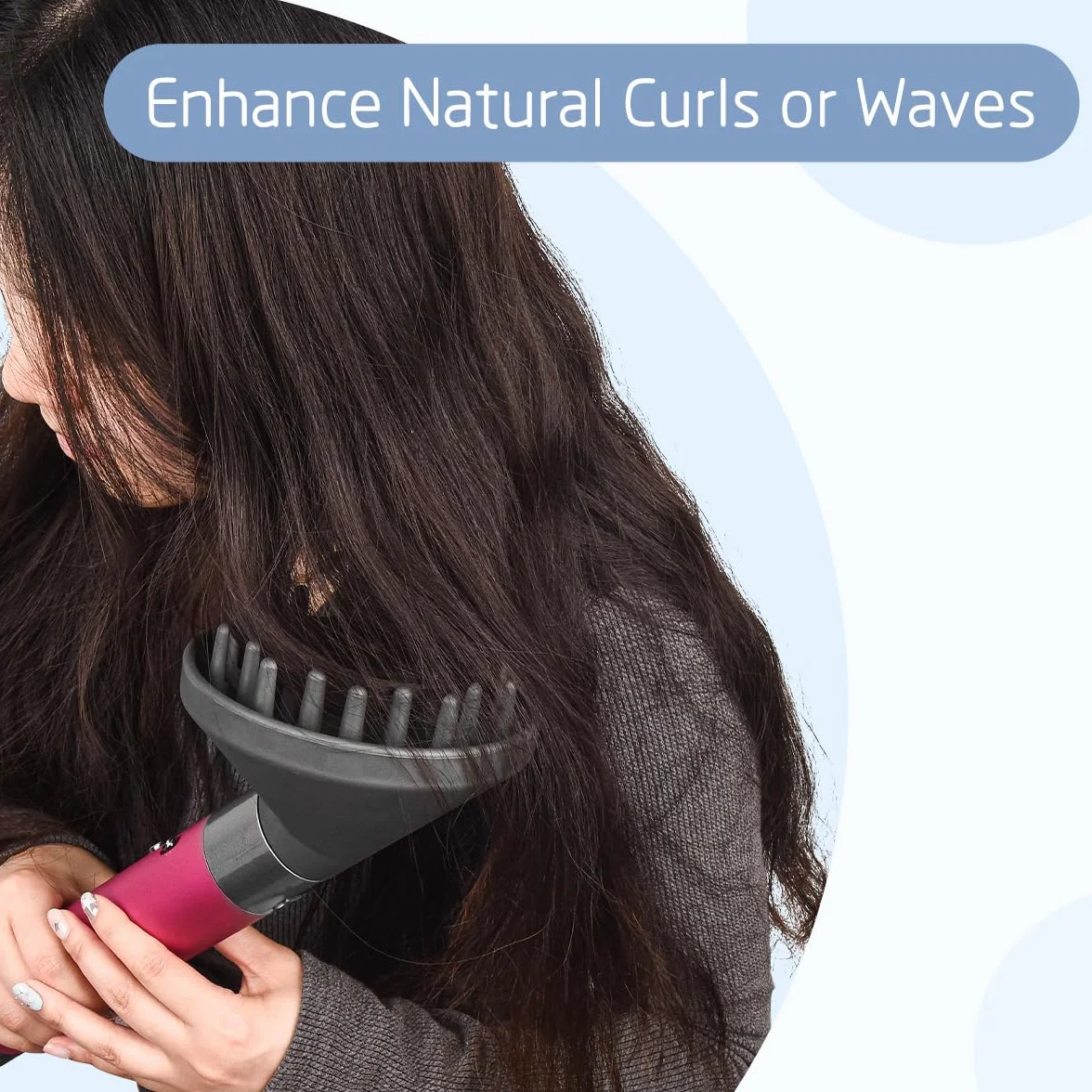 Dyfuzor do Definiowania Loków Kompatybilny z Dyson Airwrap Multi-Styler