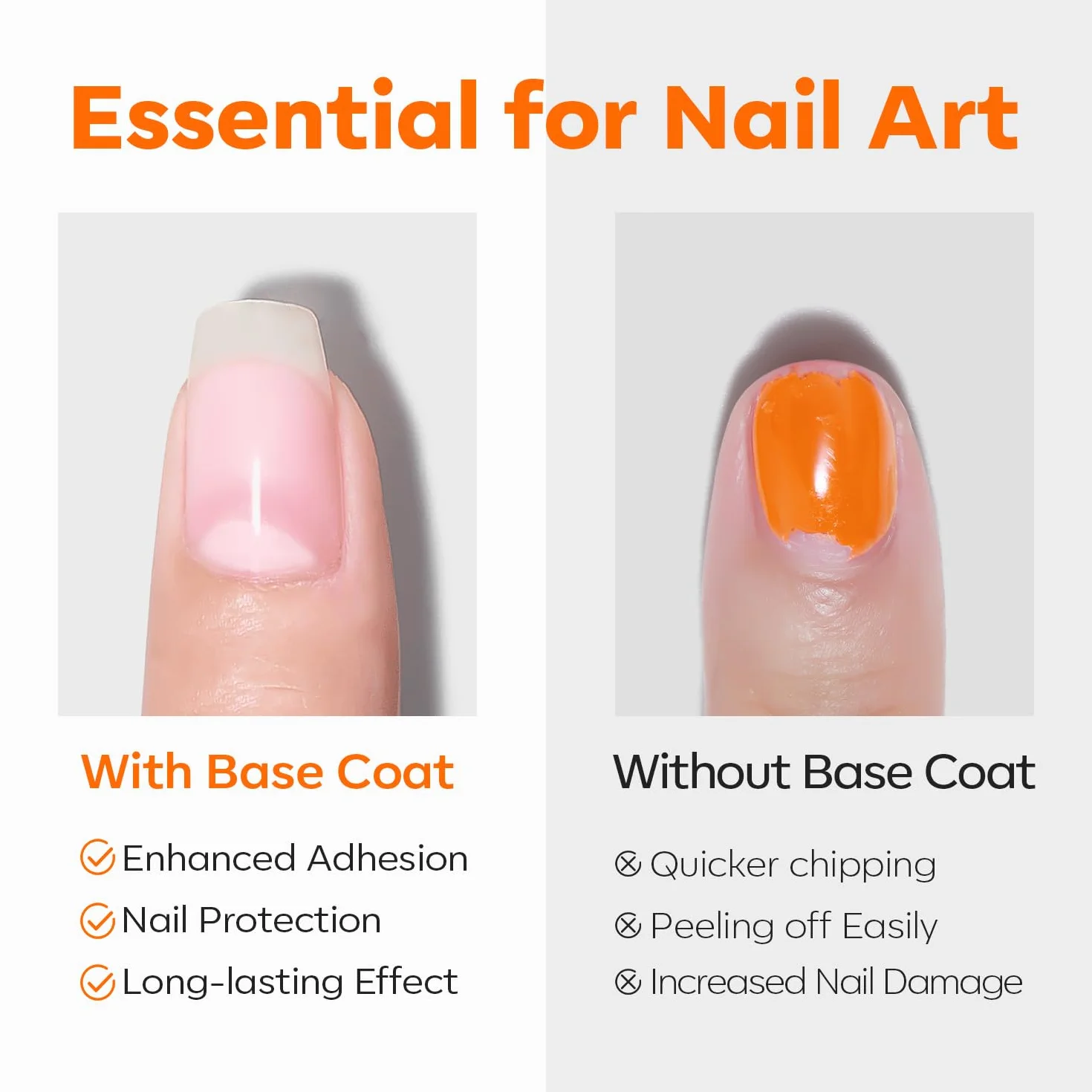 Modelones Base Coat UV podkład LED lakier żelowy 10 ml