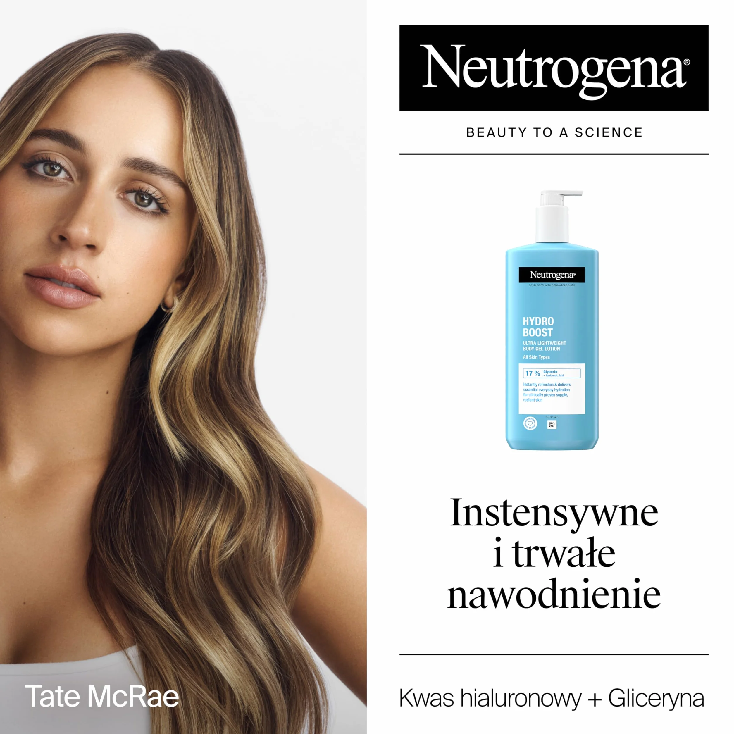 Neutrogena Hydro Boost Żelowy Balsam do Ciała 400 ml z Kwasem Hialuronowym