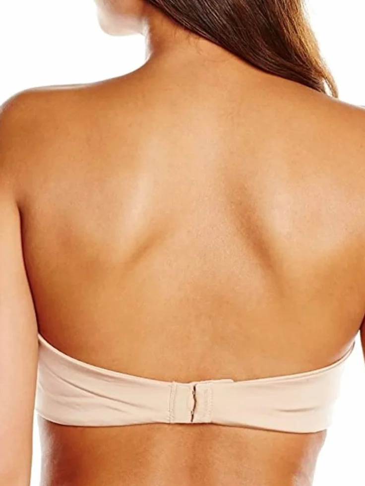 Wonderbra Damski biustonosz bez ramiączek, BEŻOWY, 70B