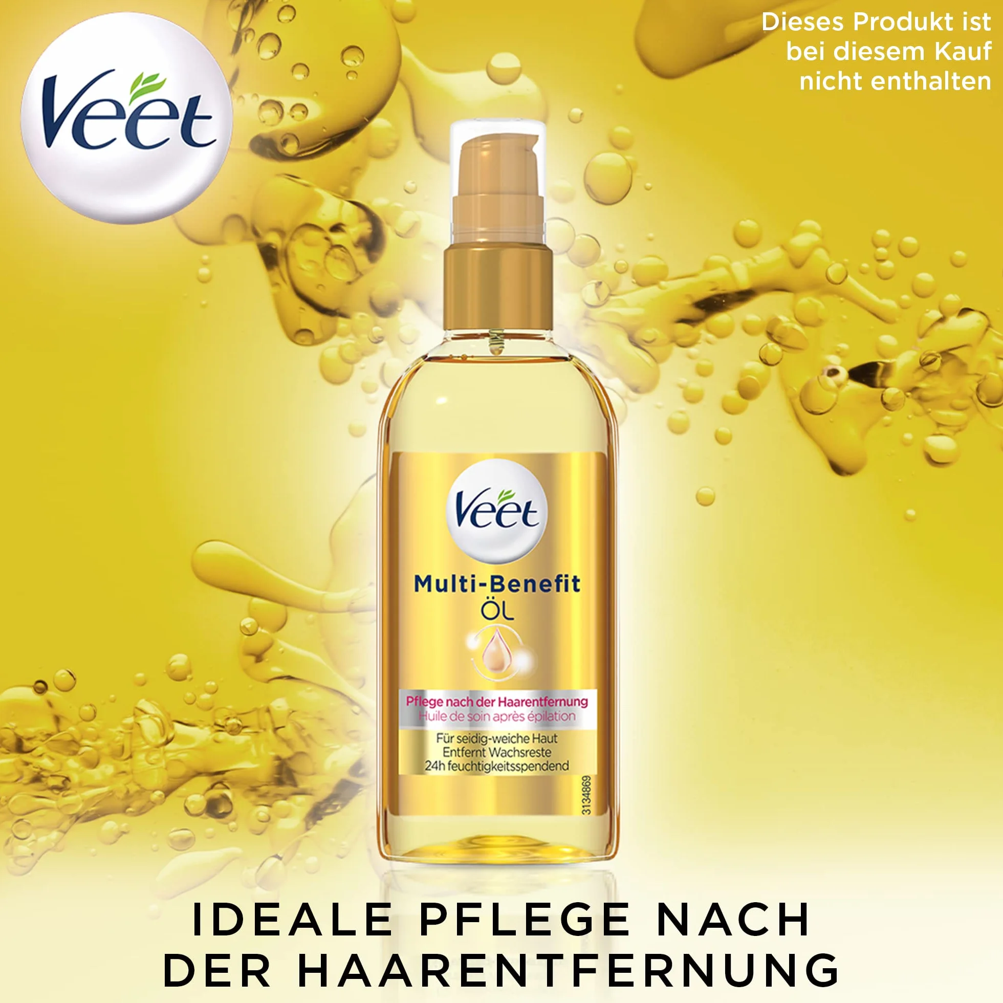 Veet Płytki z ciepłego wosku Spawax do urządzenia do wosku – 1 x 6 krążków