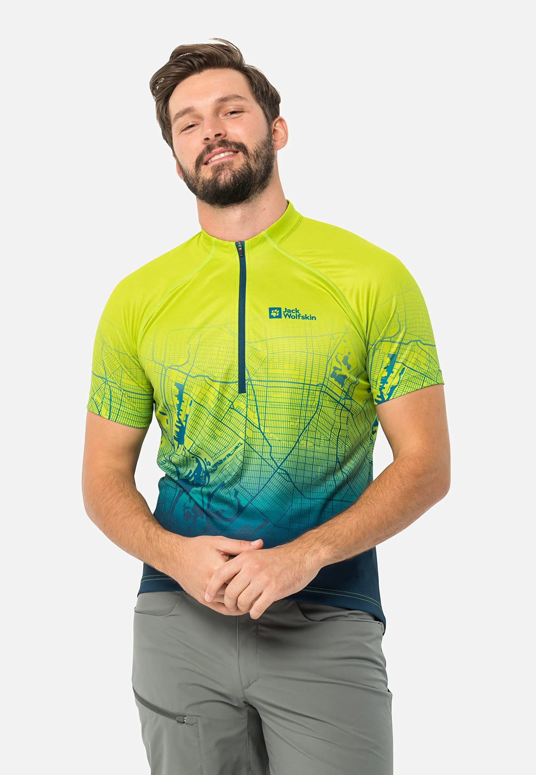 Jack Wolfskin Koszulka Mężczyźni Morobbia