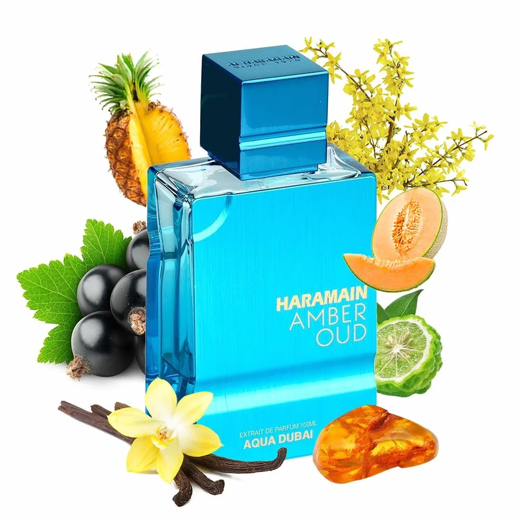 Amber Oud - Aqua Dubai by Al Haramain for Men - 3,33 uncji ekstrakt z perfum w sprayu