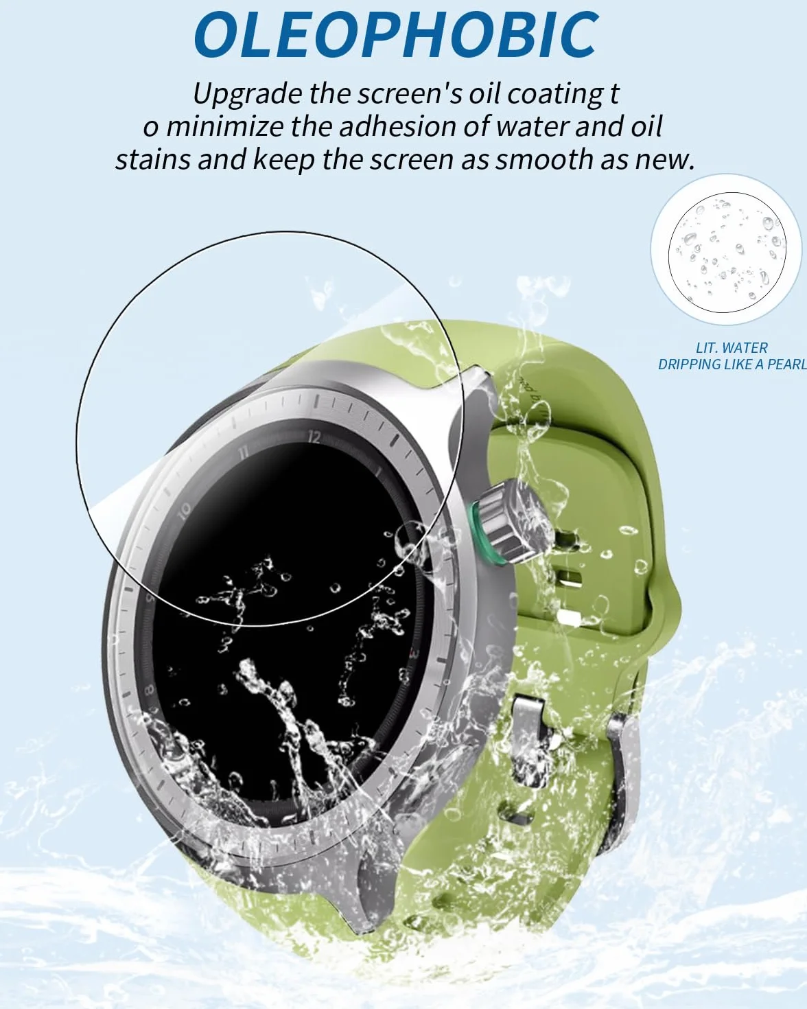 (3 sztuki) folii ochronnej do Motorola Moto Watch 2026 Smartwatch, yystao hartowane szkło folia ochronna na wyświetlacz, wysoka rozdzielczość, odporna na zarysowania, wrażliwa na dotyk, twardość 9H