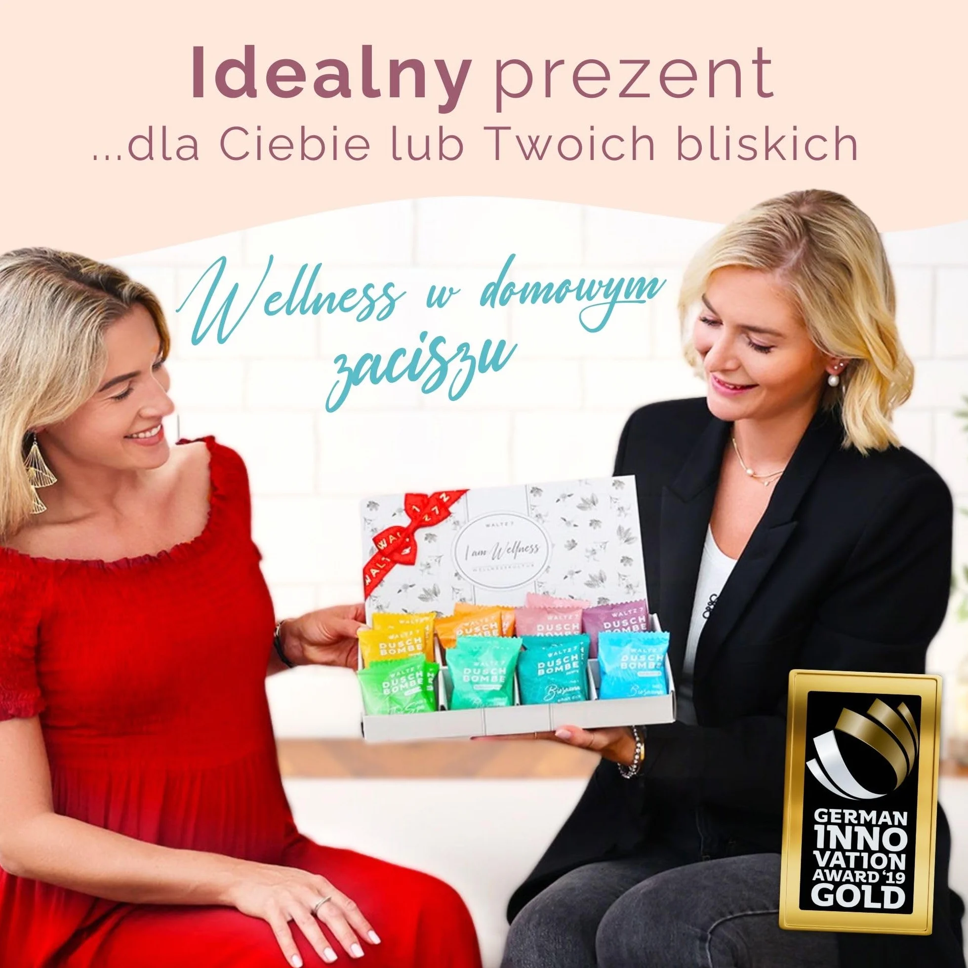 WALTZ7 Oryginalny zestaw kul prysznicowych, 16 sztuk z 8 zapachami, Aromaterapia z naturalnymi olejkami eterycznymi, Prezent-podziękwoanie dla kobiet, Mamy, Prezent urodzinowy dla mężczyzny
