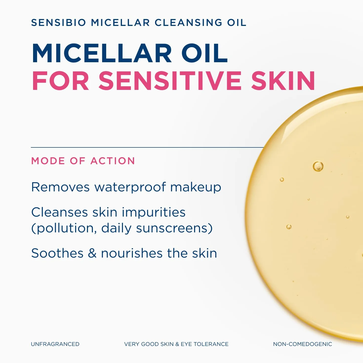 BIODERMA Sensibio Mizellenreinigungsöl reinigt, beruhigt und pflegt empfindliche Haut, 150 ml Olej