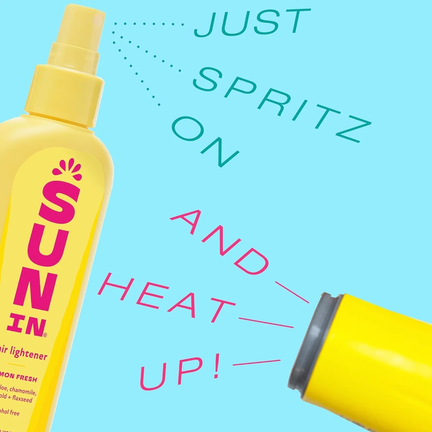 Sun In Rozjaśniacz do włosów Tropical Breeze 138ml z aloesem, rumiankiem, nagietkiem i siemieniem lnianym