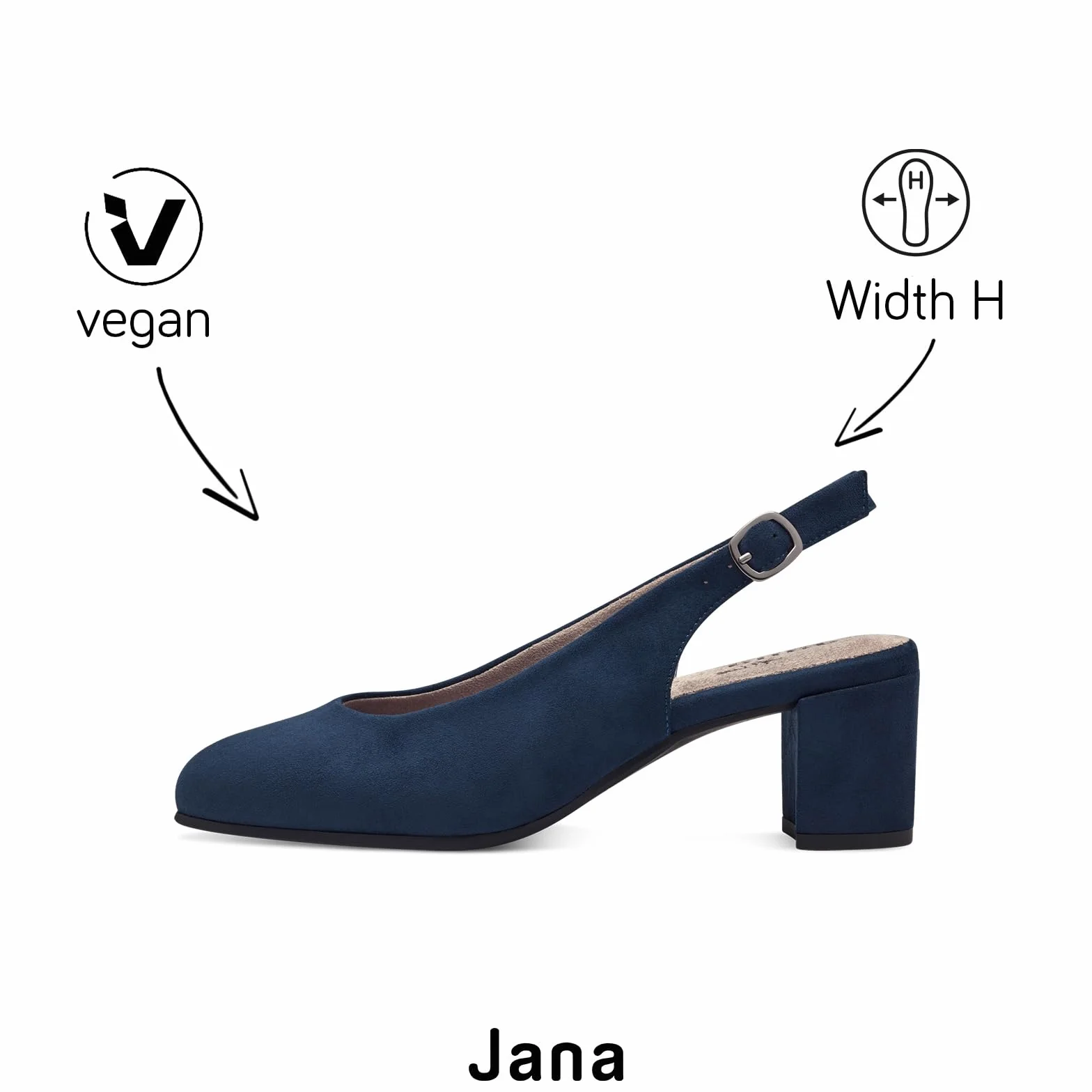 Jana Kobiety 8-29460-42Pompa
