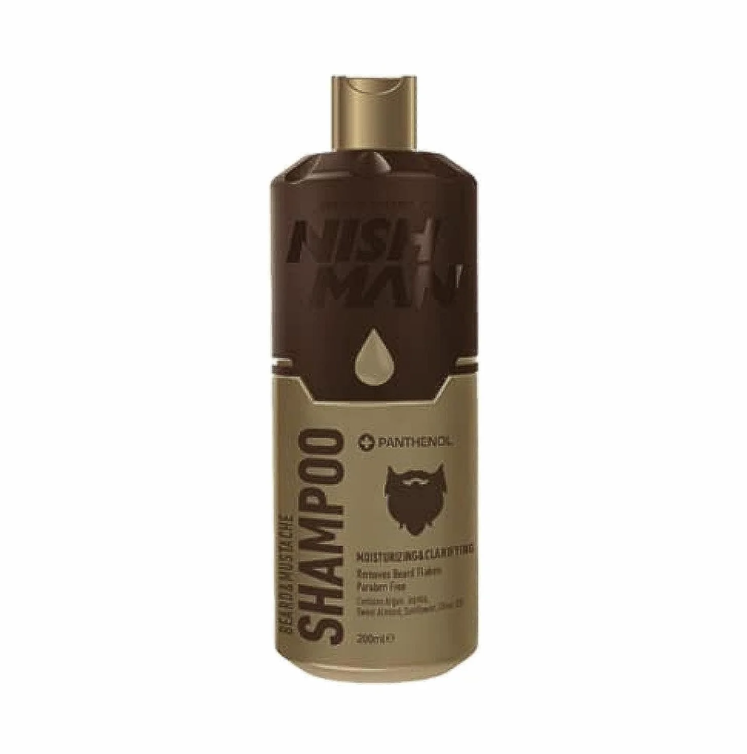 NISHMAN Szampon do pielęgnacji brody i wąsów 200 ml