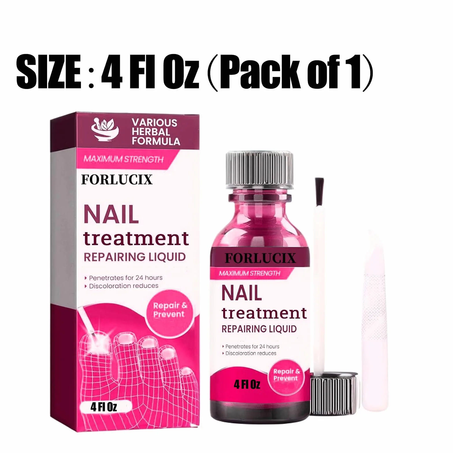 Extra Strength,4 Fl Oz(Pack of 1),Pink