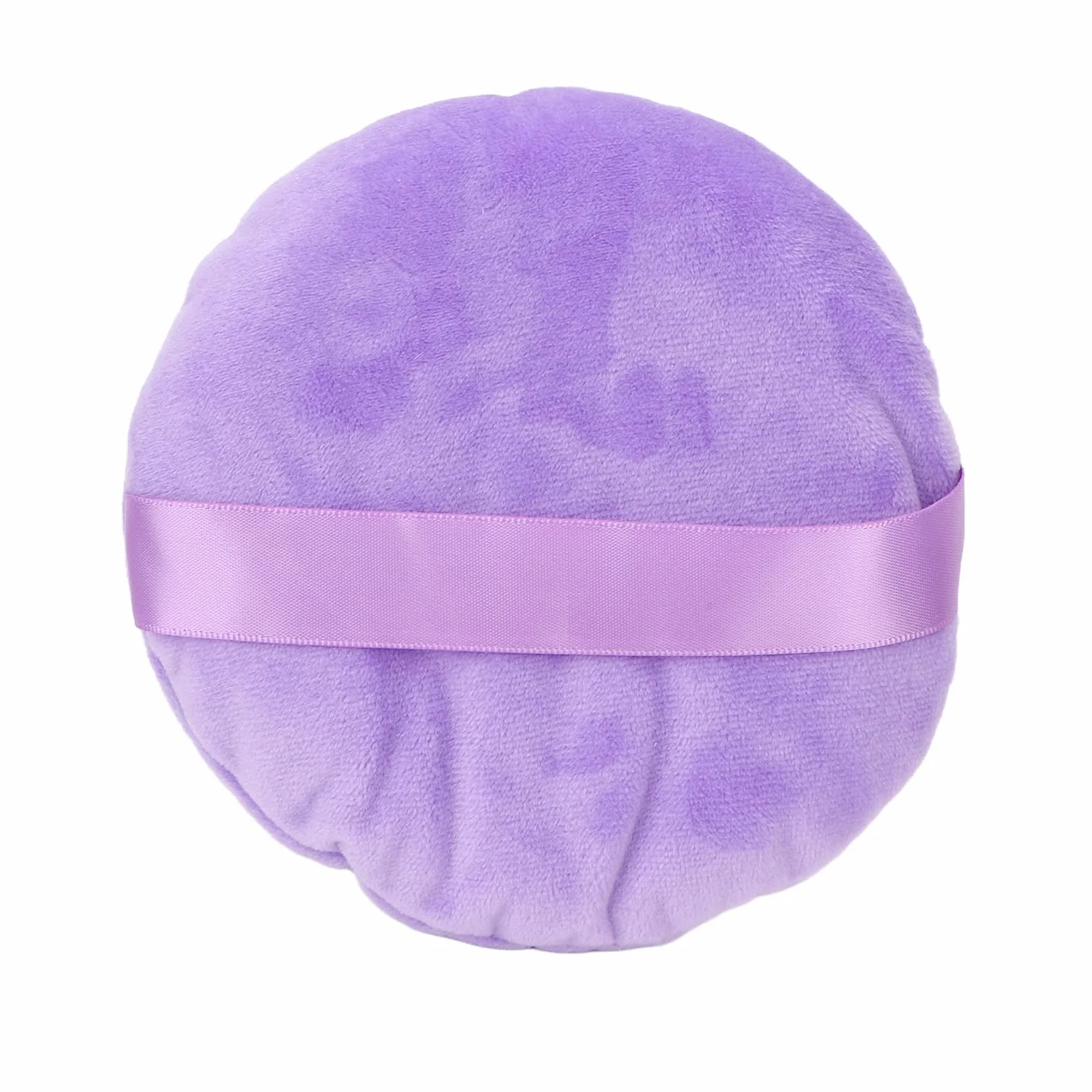 Puder do Pudru, NadająCy Się do Prania MięKki Puch łabęDzi Ultra duży OkrąGły Puder Sypki do PodkłAdu w PłYnie, Kremu, Pudru, Korektora, Stosowania na Mokro i na Sucho (Fioletowy)