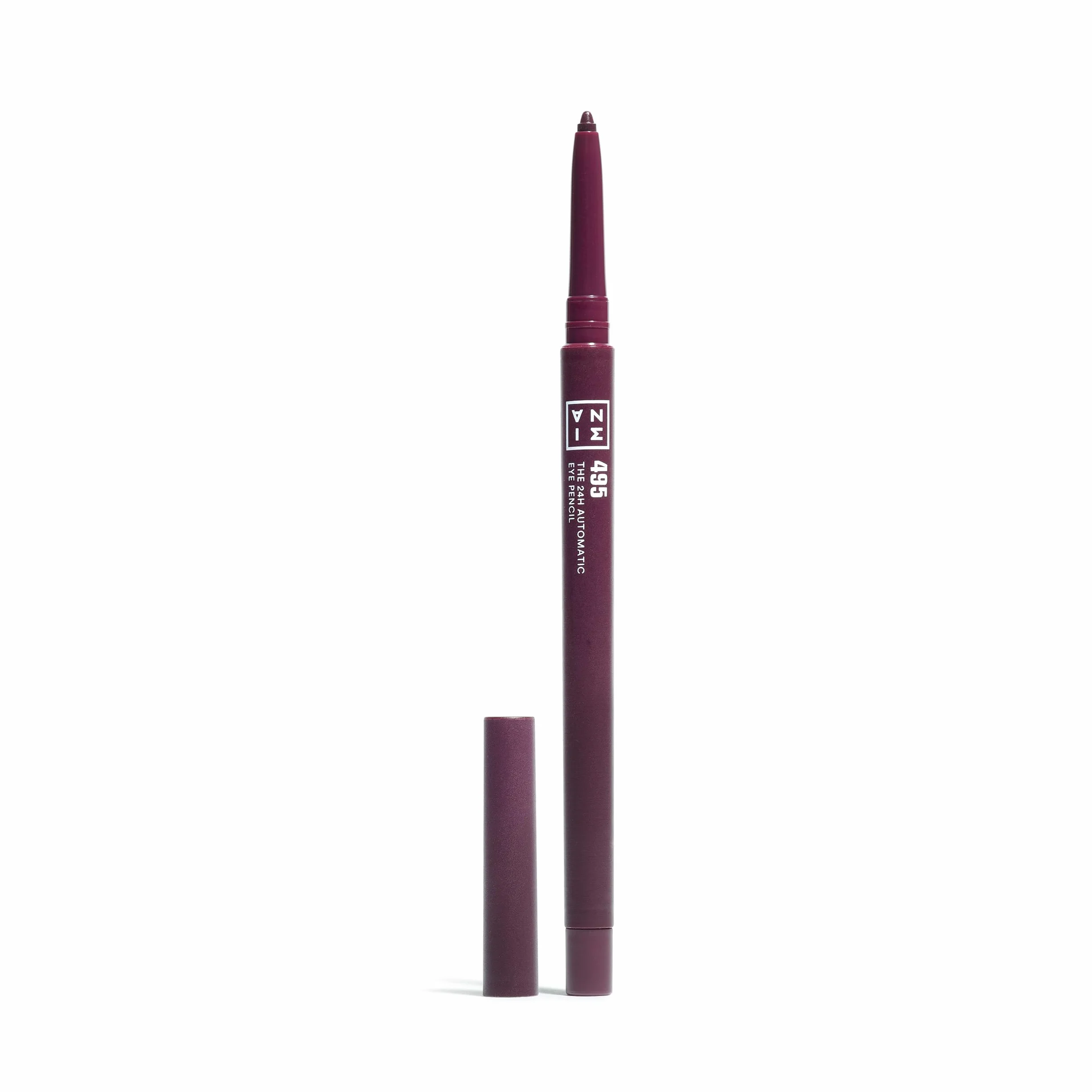 3INA MAKEUP 24H Automatic Eye Pencil 495 Bakłażan wodoodporna kredka automatyczna