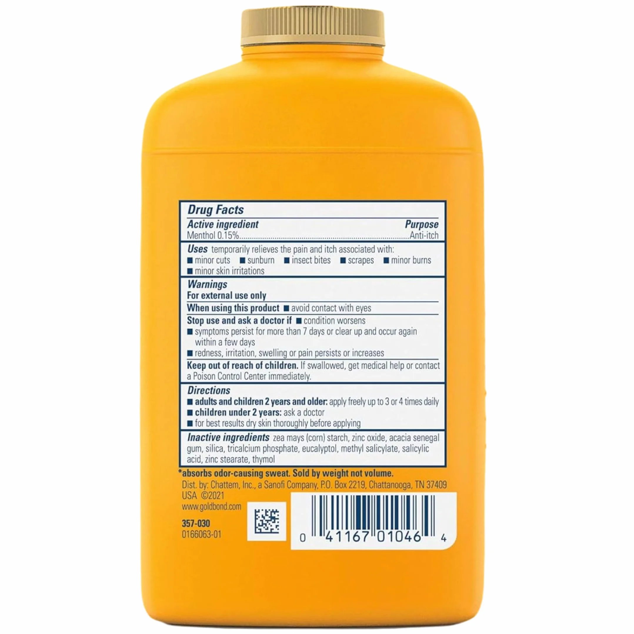 Gold Bond Medicated Powder 120 ml (dla ciała)
