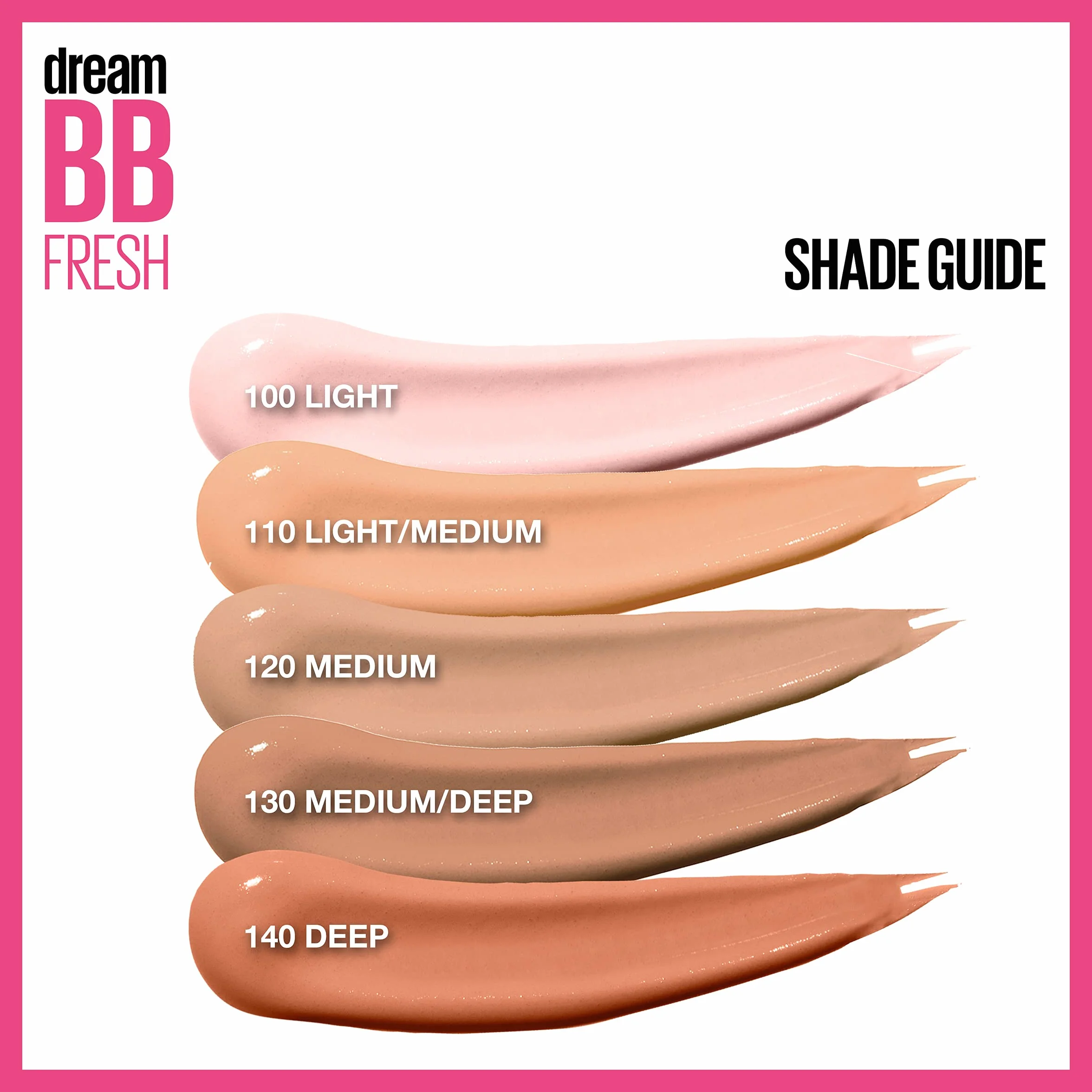 MAYBELLINE Dream Fresh BB Cream Light/Medium 110