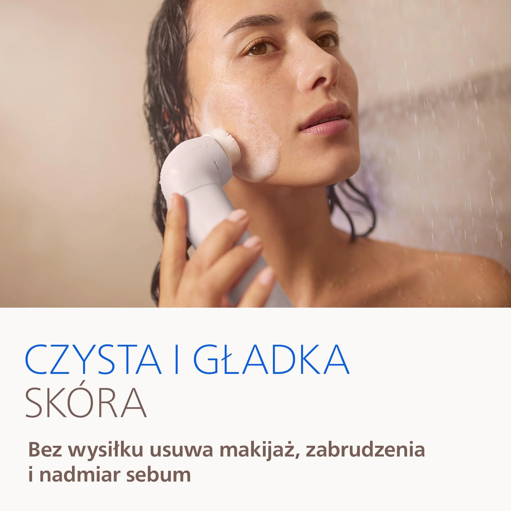 Philips Beauty Set – uniwersalny zestaw pielęgnacyjny do ciała i twarzy, do używania na mokro lub na sucho, depilacja oraz pielęgnacja ciała i skóry, model BRE749/00