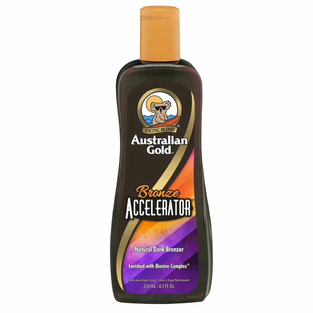 australijski złoty brąz akcelerator naturalny ciemny brąz 250ml