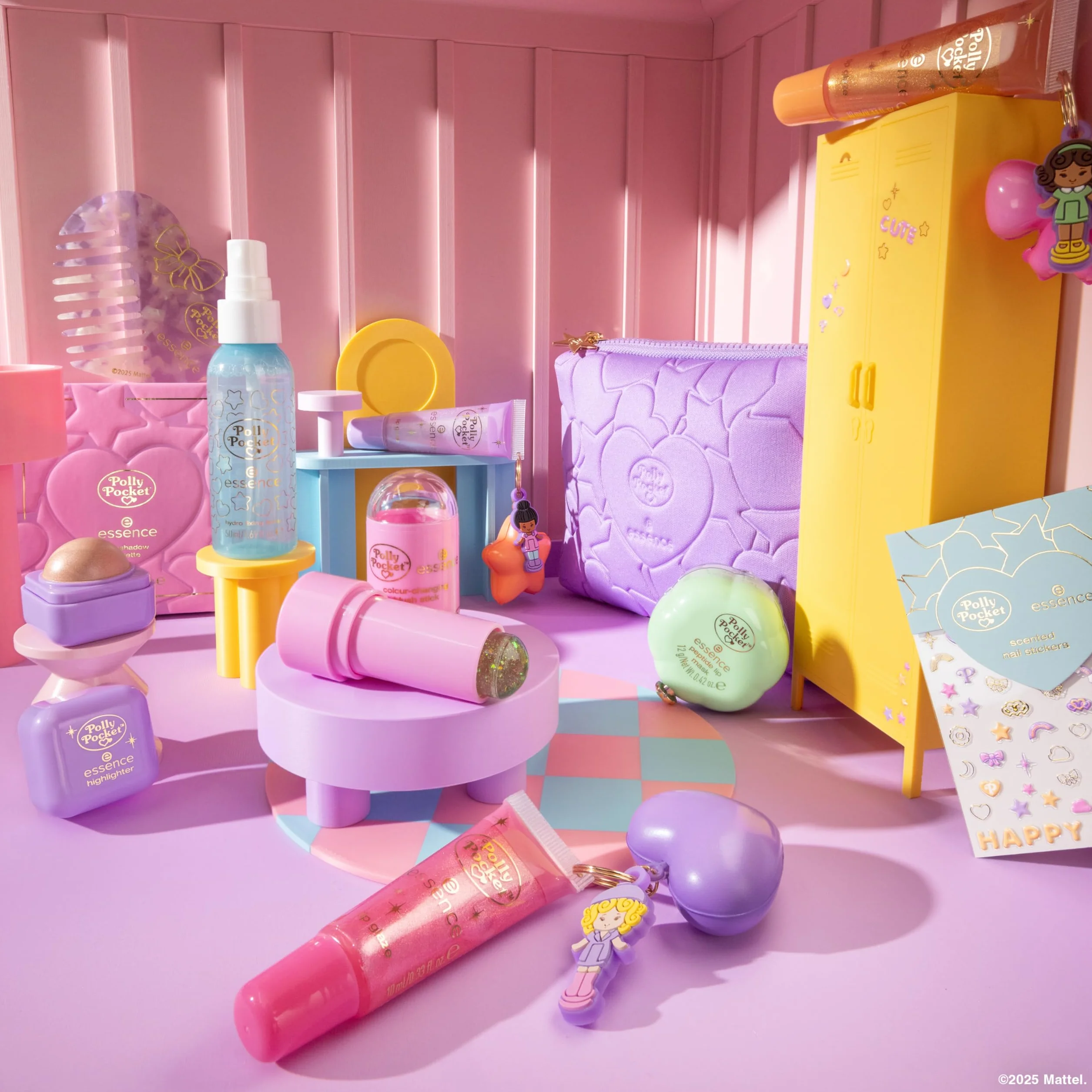 essence Zmieniający kolor róż w sztyfcie Polly Pocket colour-changing blush stick, dostosowanie koloru, efekt koloryzujący, naturalny (5.2g)