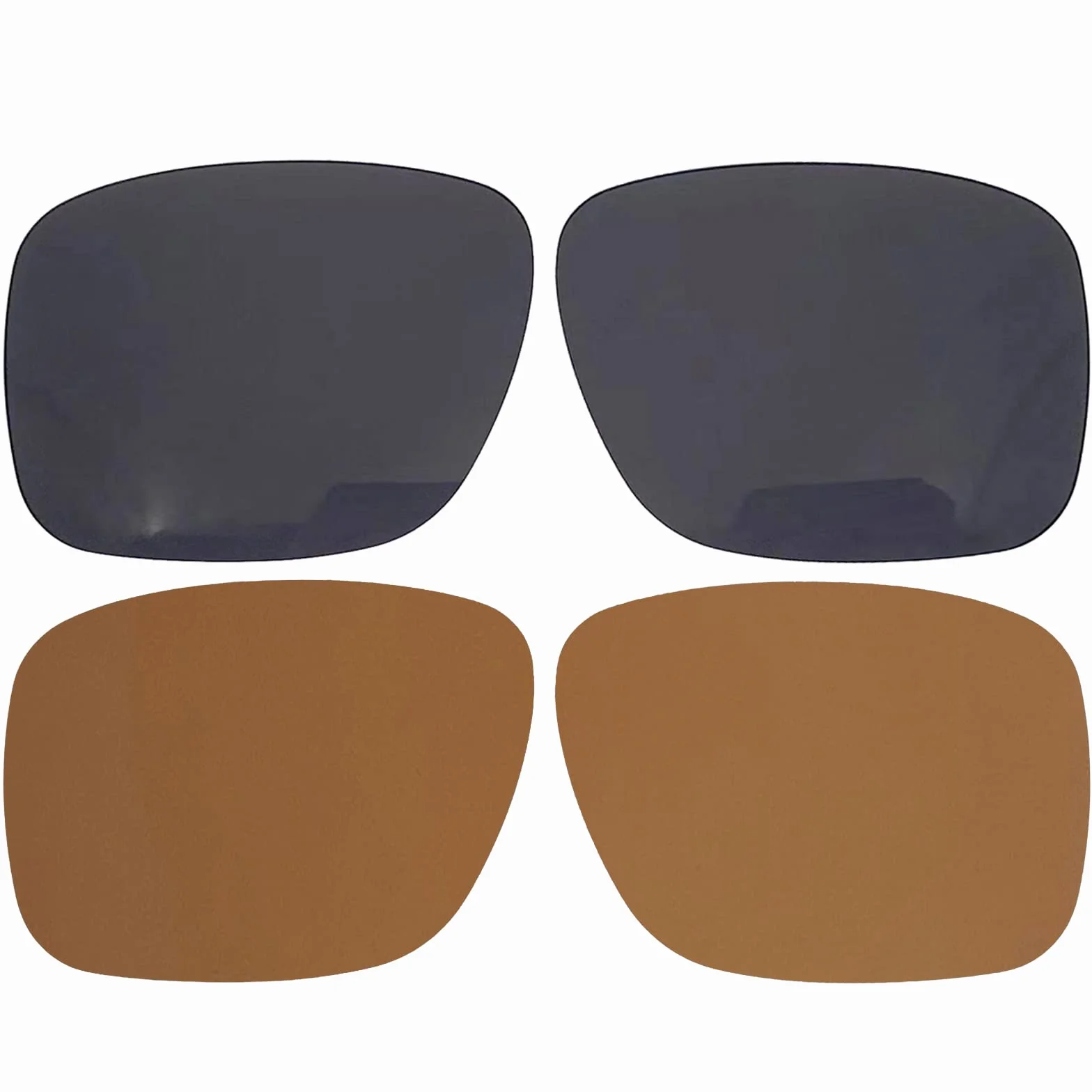 Zamiennik dla Oakley Holbrook XL OO9417 /1,5 mm spolaryzowany/łatwy w instalacji (sliver)
