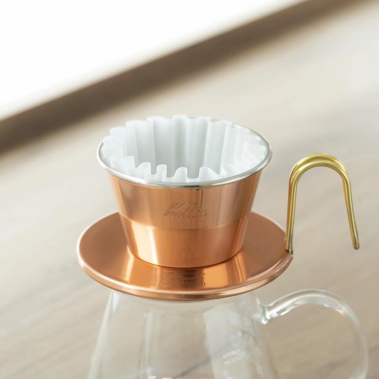 Kalita - Tsubame - miedź Dripper - WDC - 155
