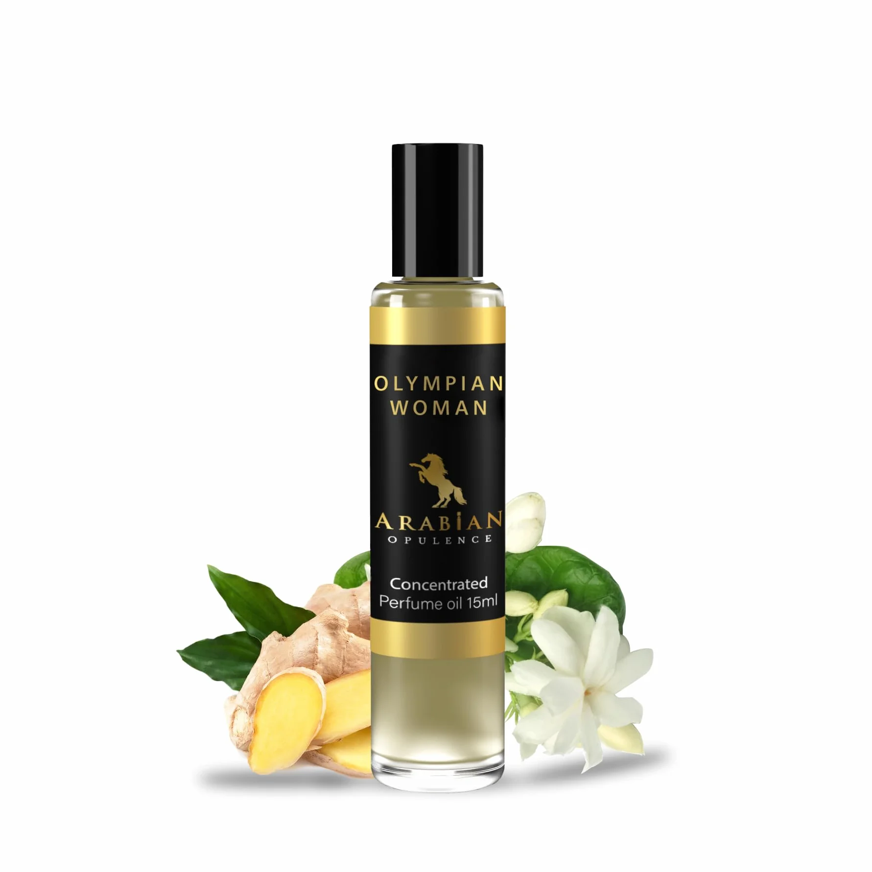 Arabian Opulence FR226 OLYMPIAN WOMAN olejek perfumowany w kulce, skoncentrowany olejek do ciała, długotrwały perfumy na bazie oleju dla kobiet, rozmiar podróżny