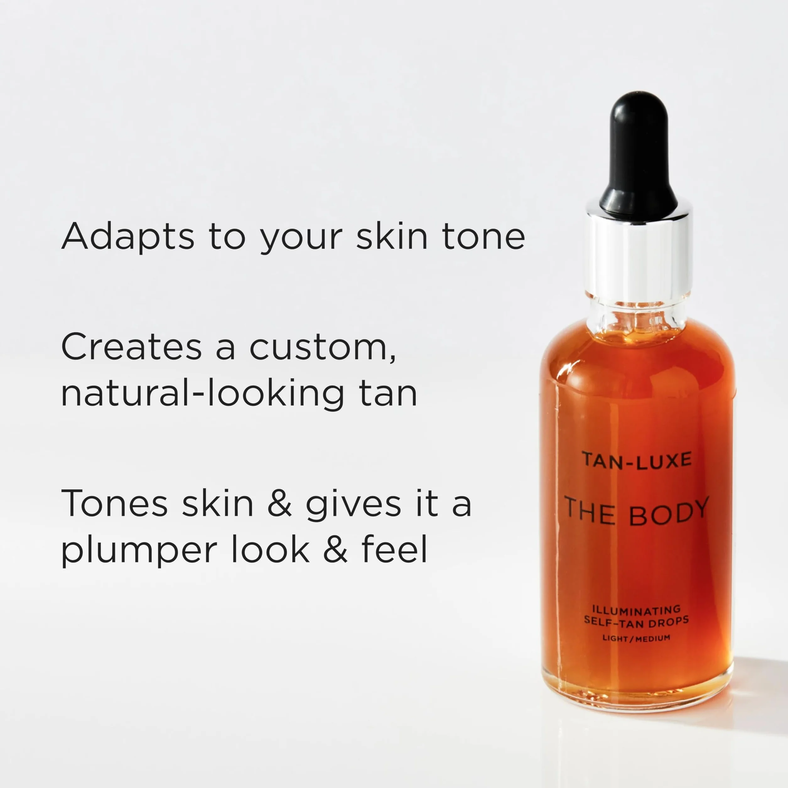 Tan Luxe THE BODY Krople samoopalające Średnie/Intensywne 50 ml