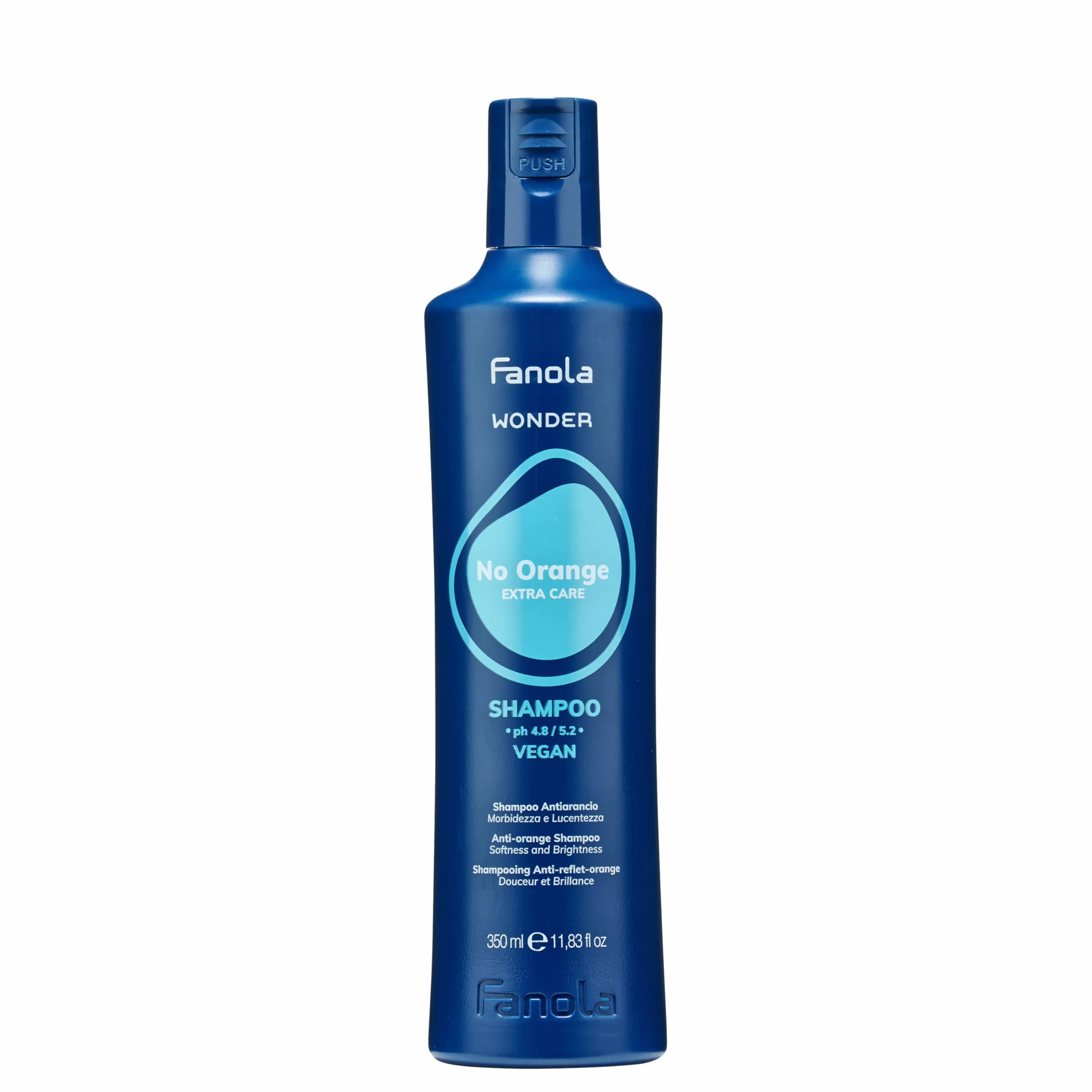 FANOLA WONDER VEGAN NO ORANGE Szampon do włosów neutralizujący 350ml