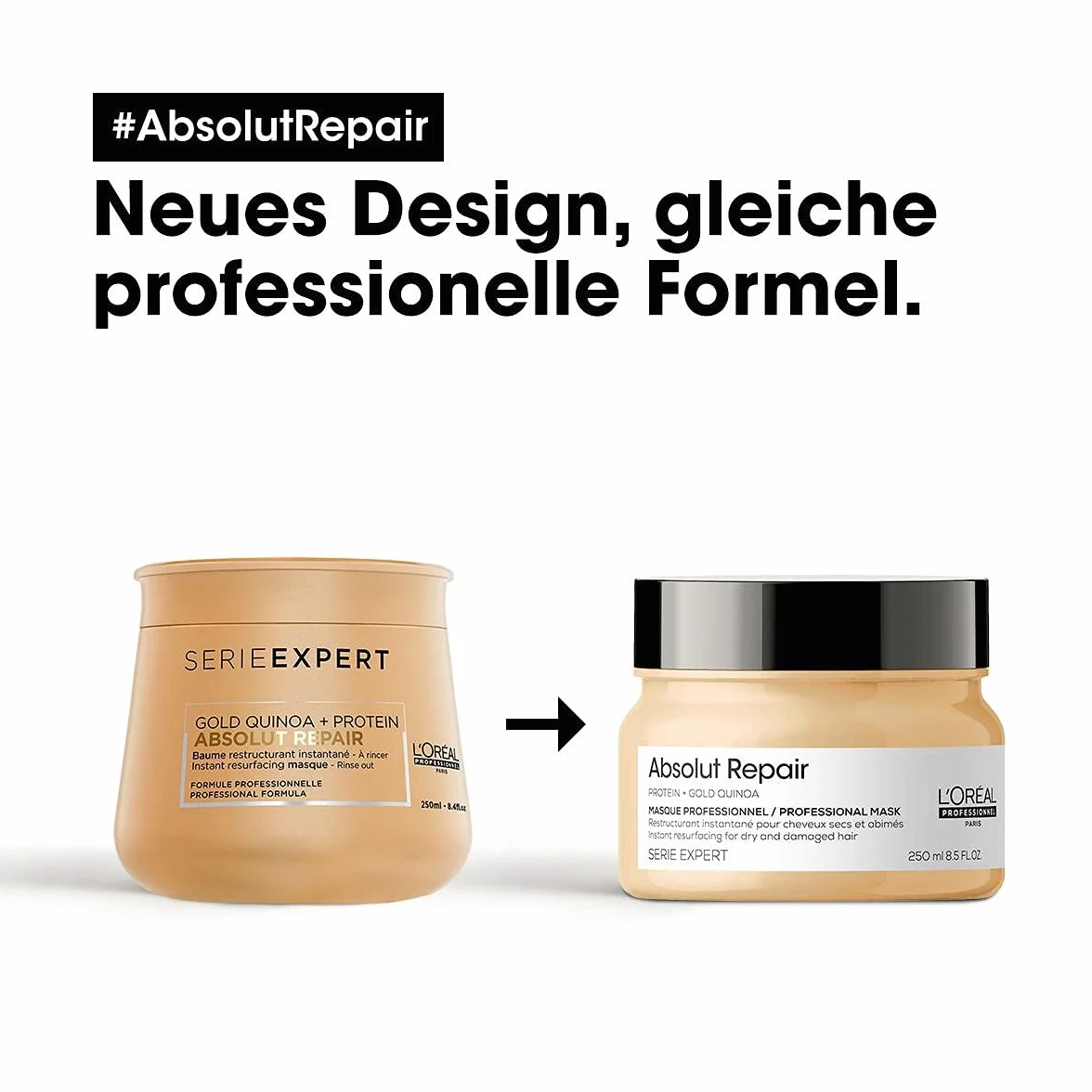 L'Oréal Professionnel Expert Absolut Repair Maseczka do włosów zniszczonych z komosą Quinoa