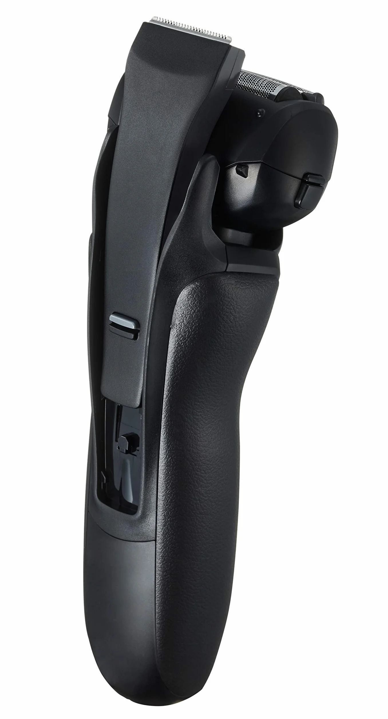 Panasonic Series 500 ES-RT37 3-ostrzowa golarka elektryczna, ostrza z nanoszlifem pod kątem 30°, dokładne ostrza pod kątem 45°, elastyczna obrotowa głowica, czarna
