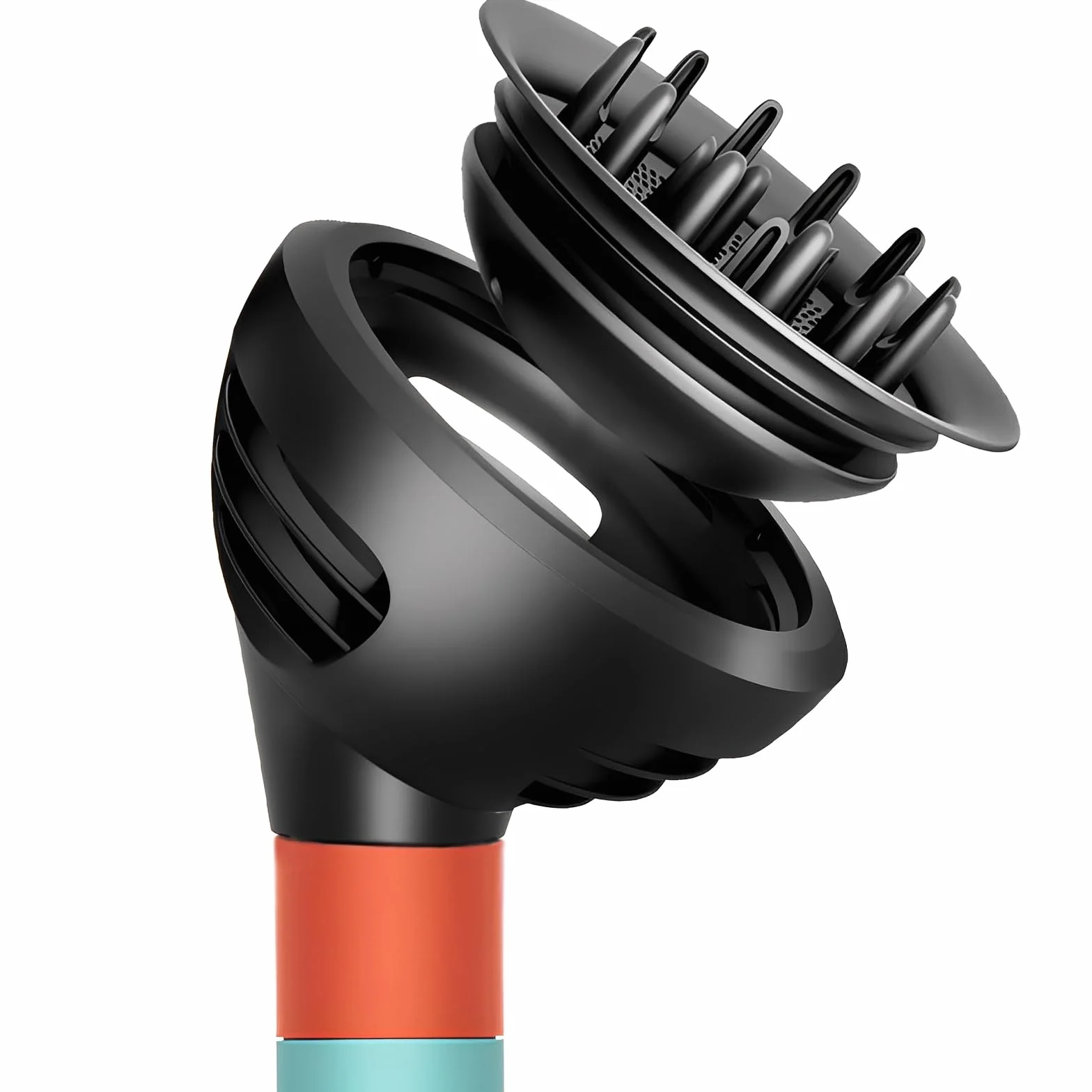 Chuancheng dyfuzor do fal i loków do stylizatora Dyson Airwrap, ulepszony dyfuzor do stylizatora Dyson Airwrap HS01 HS05 HS08 do włosów falistych, kręconych lub z łokami
