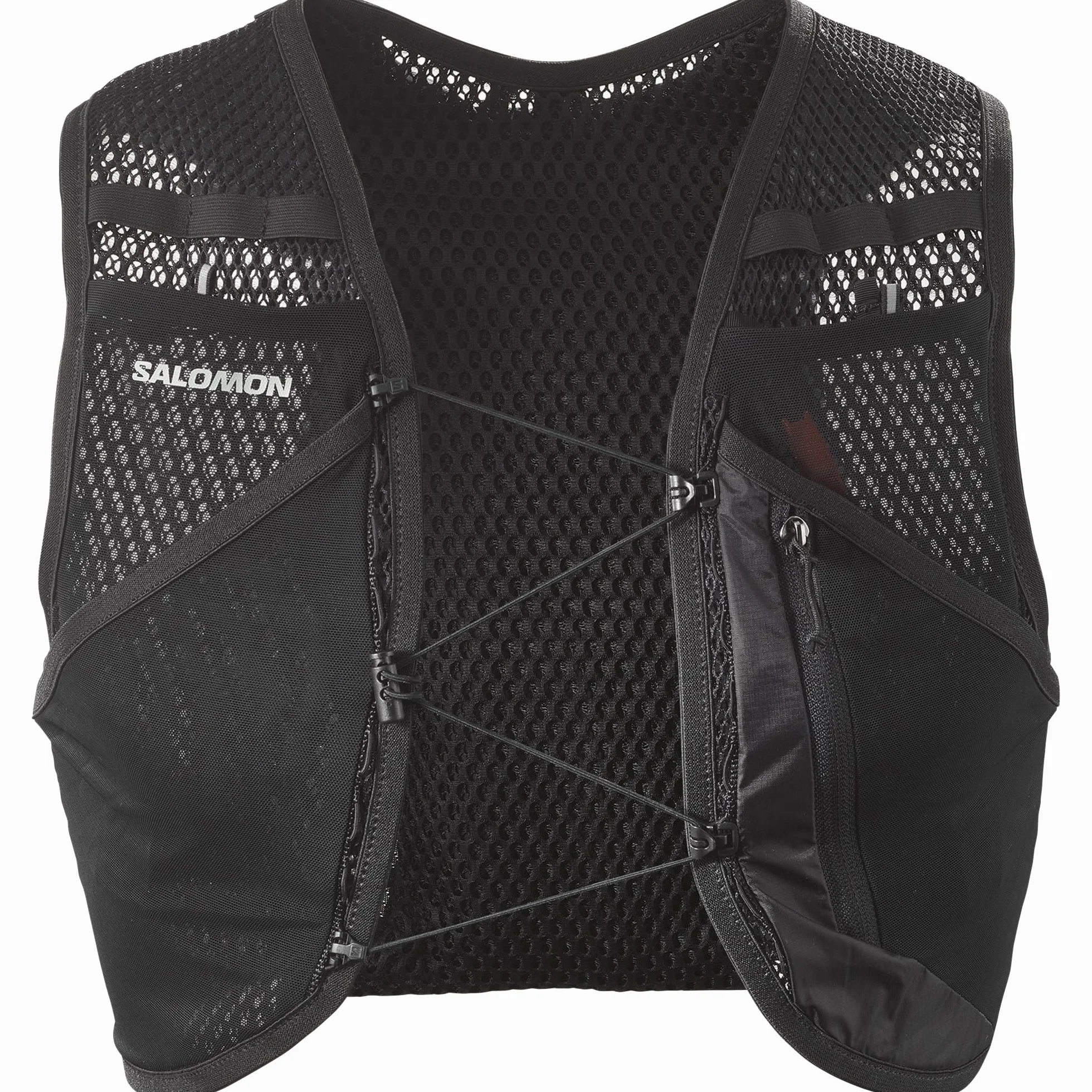 Salomon Active Skin 4 kompatybilna z piersiami unisex kamizelka do biegania szlak turystyczny, 4 l, precyzyjne dopasowanie, łatwy dostęp, precyzyjne dopasowanie i zoptymalizowane przechowywanie,