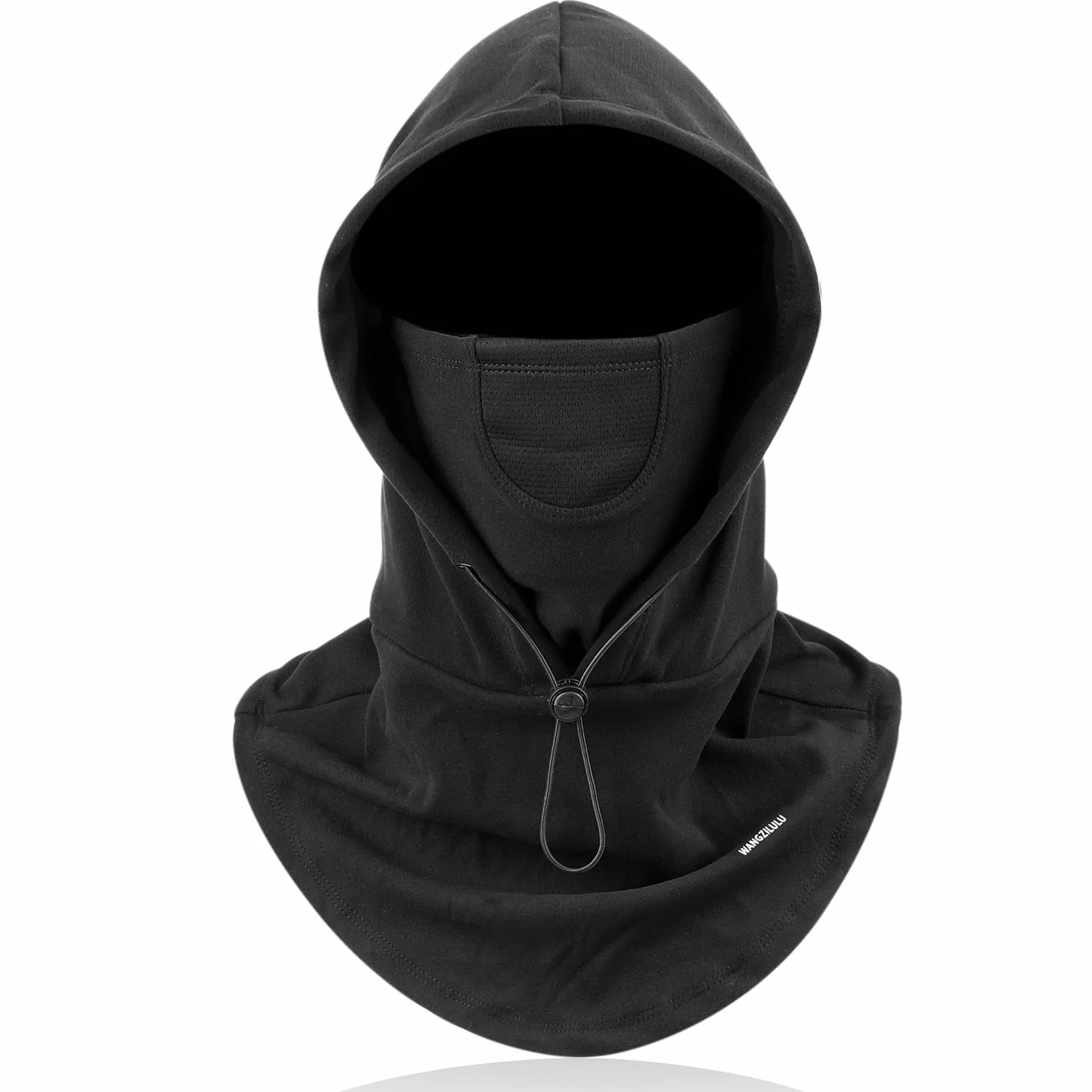 Kominiarka maska narciarska wiatroszczelna zimowa termiczna maska na twarz unisex, elastyczna ciepła miękka polarowa kaptur oddychająca osłona twarzy wielofunkcyjna narciarska drzemka mężczyźni