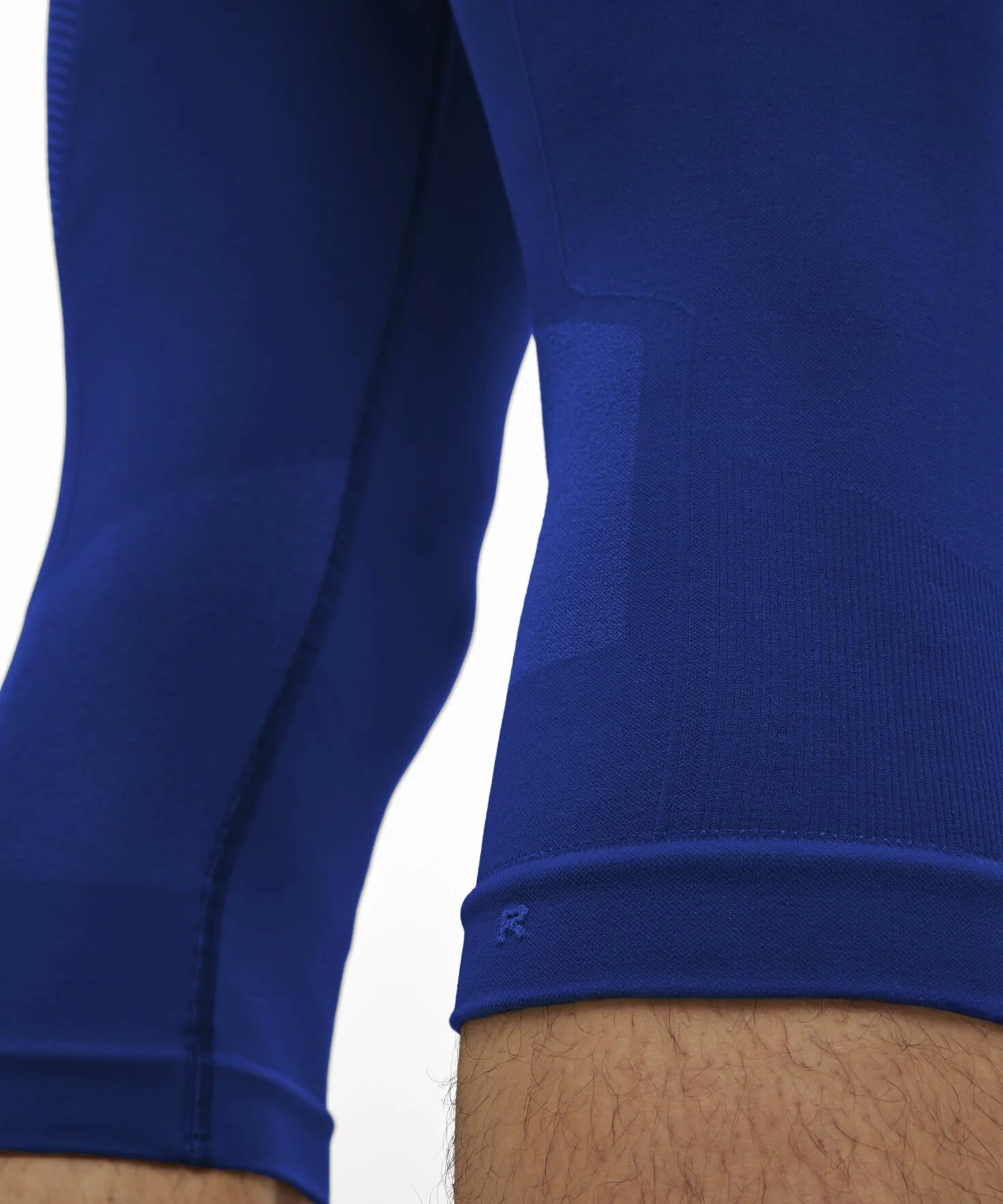 FALKE Mężczyźni Warstwa podstawowa (dół) Warm 3/4 M Ti materiał funkcyjny szybkoschnące chłodzące 1 Sztuka, Niebieski Yve 6714, S