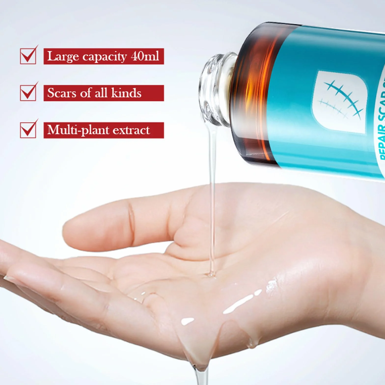 Serum do blizn, serum na blizny, serum na rozstępy, łagodniejsze blizny, bardziej elastyczne i mniej widoczne, stare i nowe blizny, usuwanie blizn