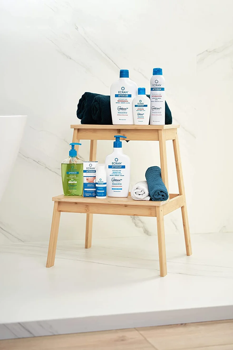 Ecran Aftersun Leche Post-solar Hidratante Y Reparadora - 400 ml, Blanco, Almond