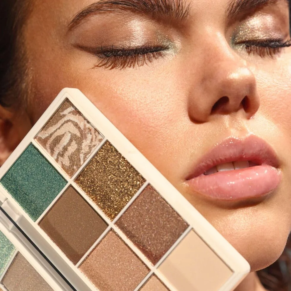 ARTDECO Paleta eyelights – 8 cieni do pudru o intensywnym kryciu – wysoko pigmentowane kolory dla wszechstronnego wyglądu – 1 x 1 szt.