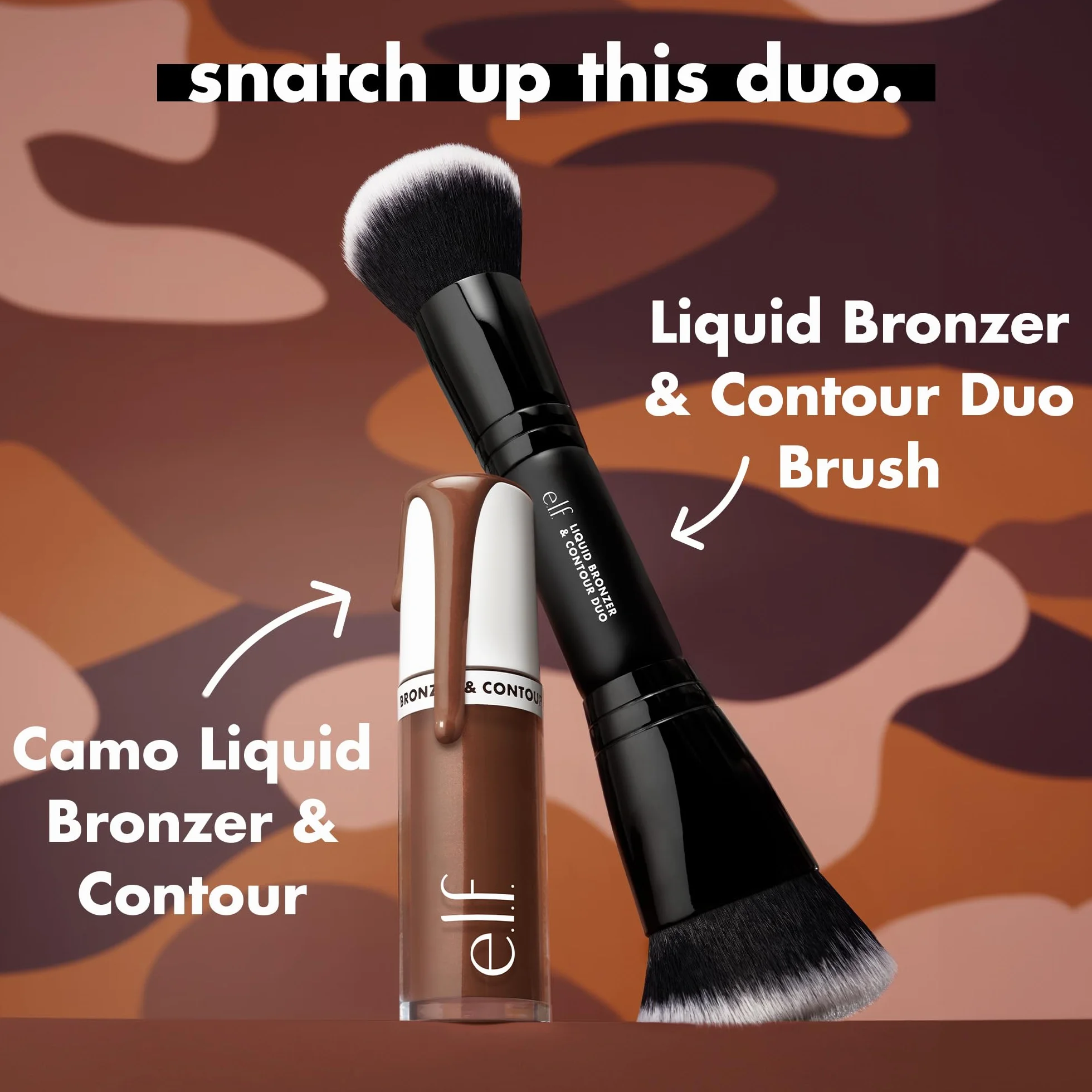 Camo Liquid Bronzer & Contour - 3 światła