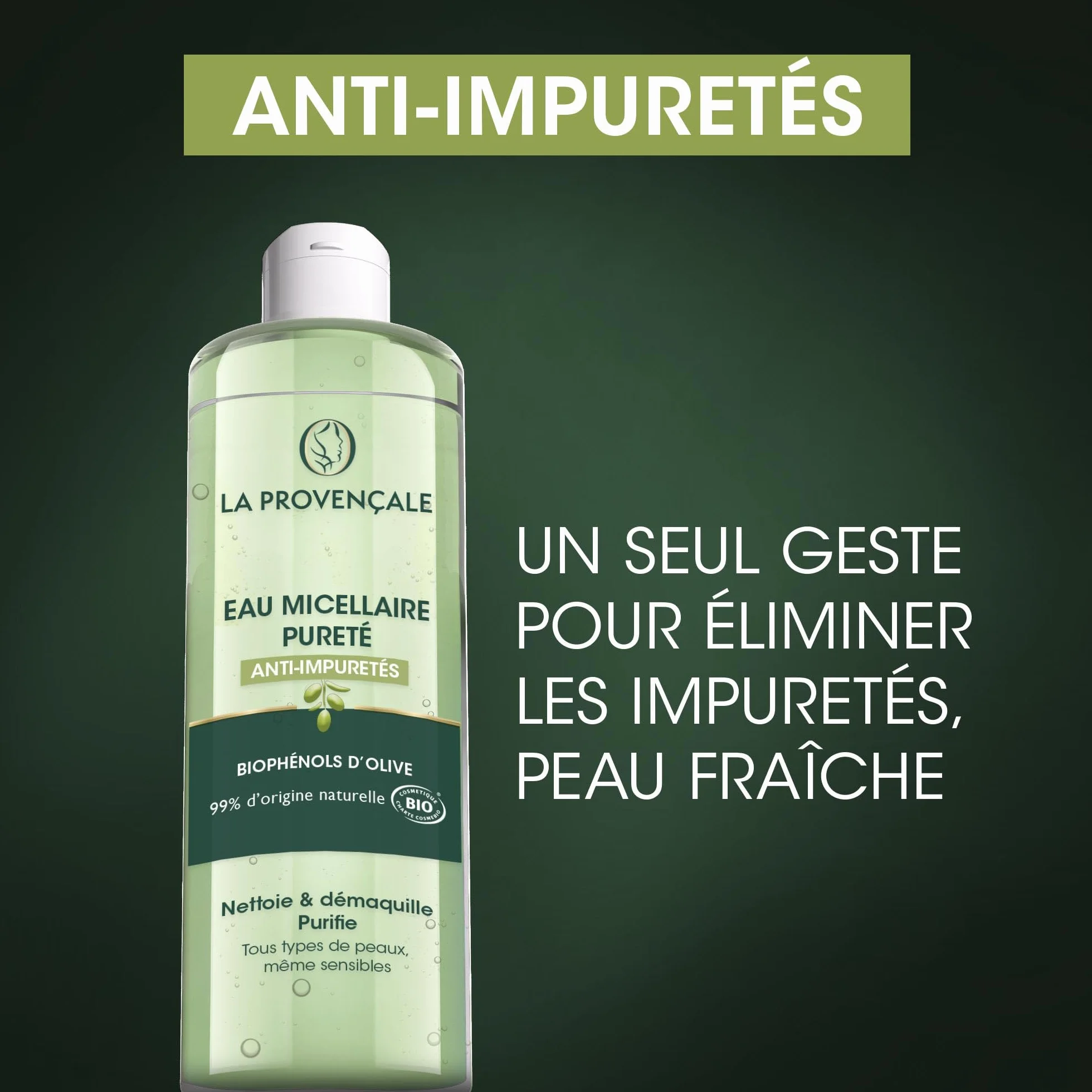 La Provençale L'Eau Micellaire Organiczna czystość 400 ml