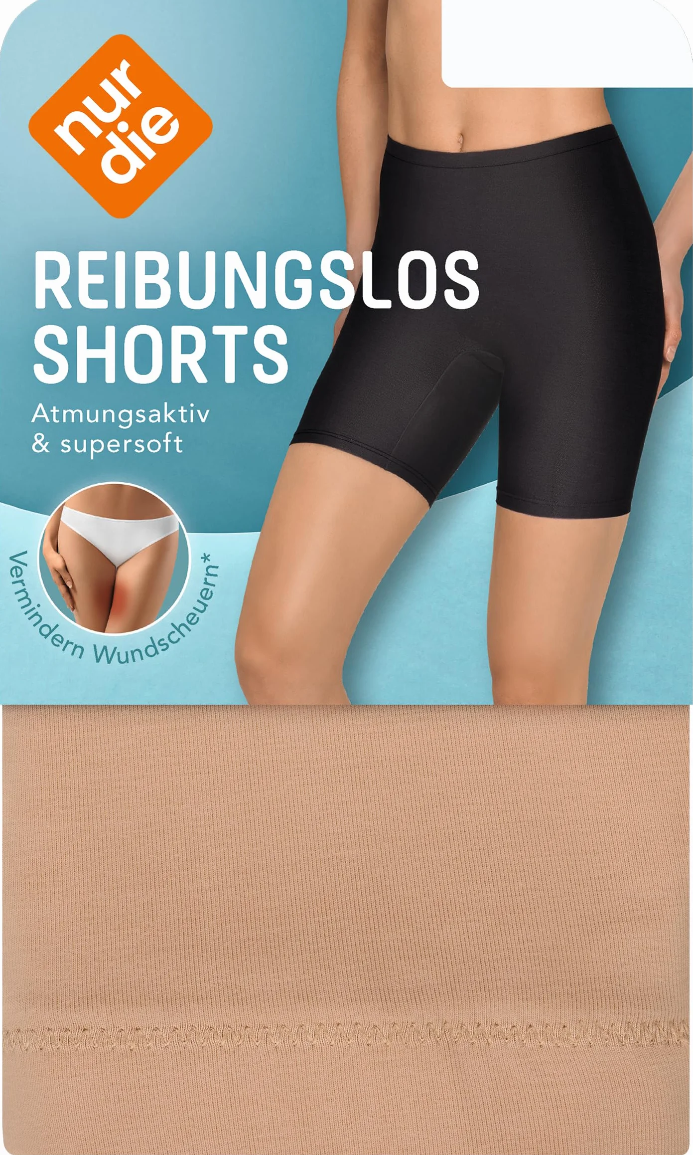 Nur Die Reibungslos Shorts Radlerhose Radler Kurze Leggings Unterziehhose Hose Unter Kleid Rock Unterhose Mit Bein Damen - Shorty Kobiety