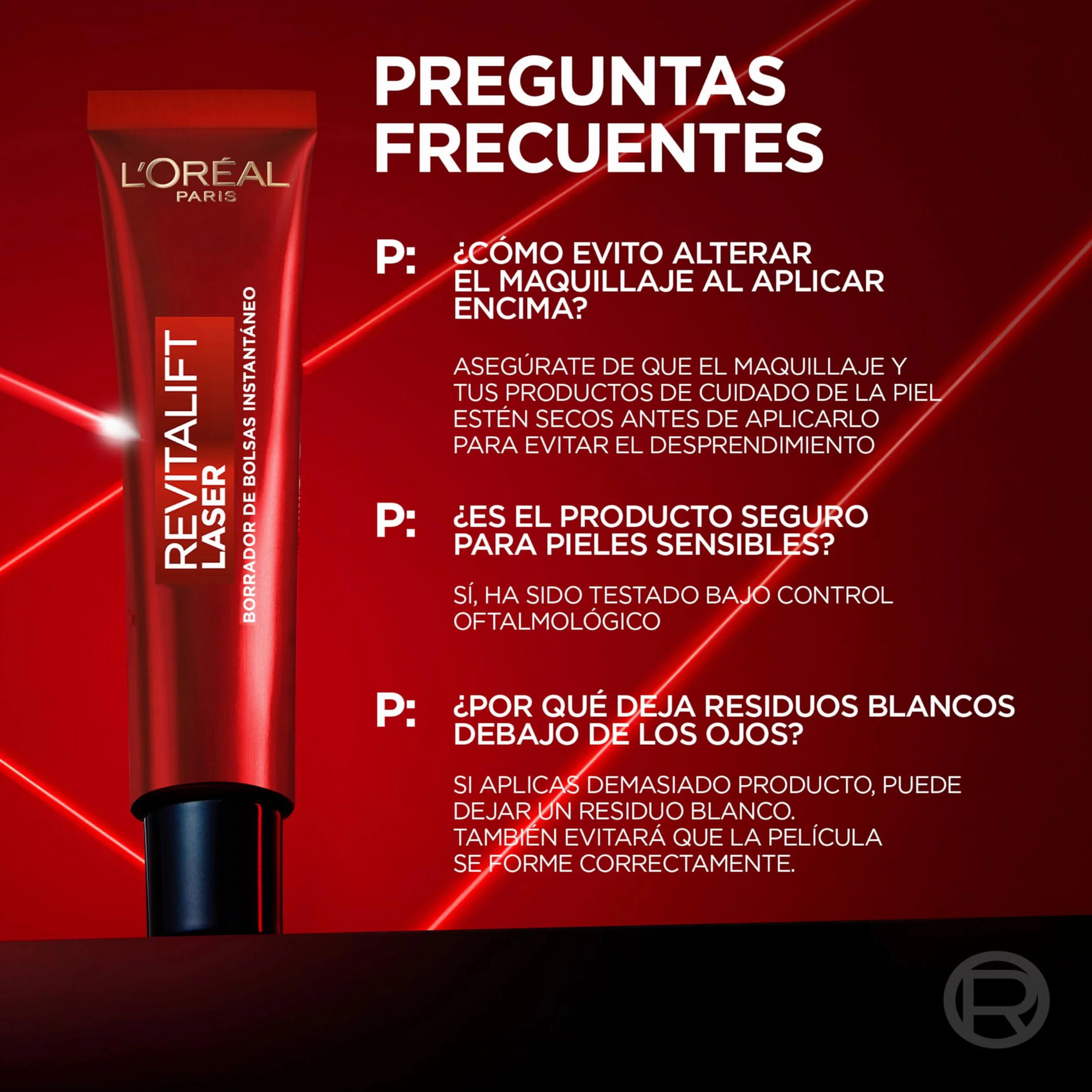 L'Oréal Paris Revitalift Laser Instant Eraser Anti-Shage krem pod oczy 15 ml