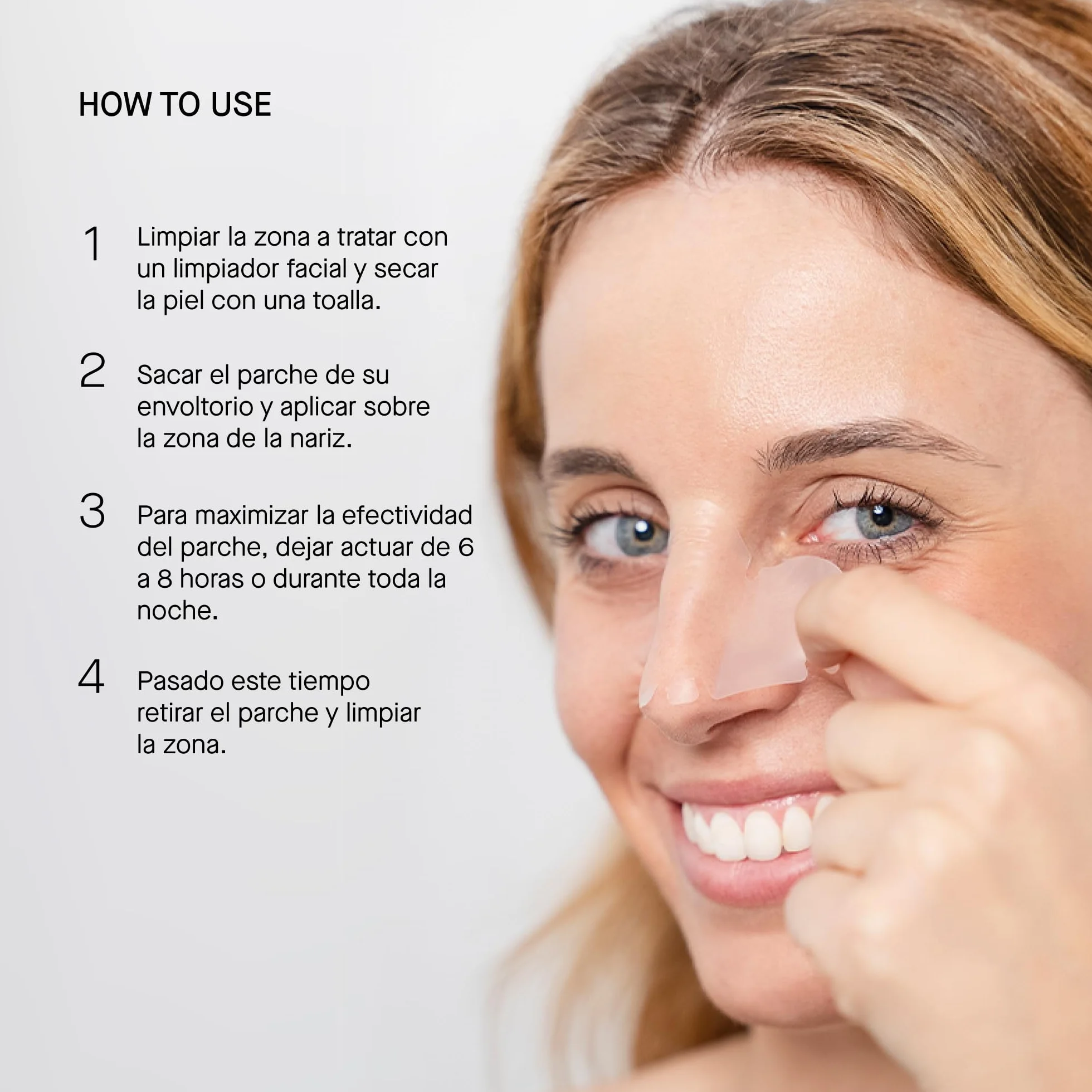 ACNEMY ZITPROOF® NOSE - Hydrocolloid Nose Patches, 10 units - Deep Cleansing with Salicylic Acid, Removes Blackheads and Excess Sebum, Refines Pores and Improves Skin Texture