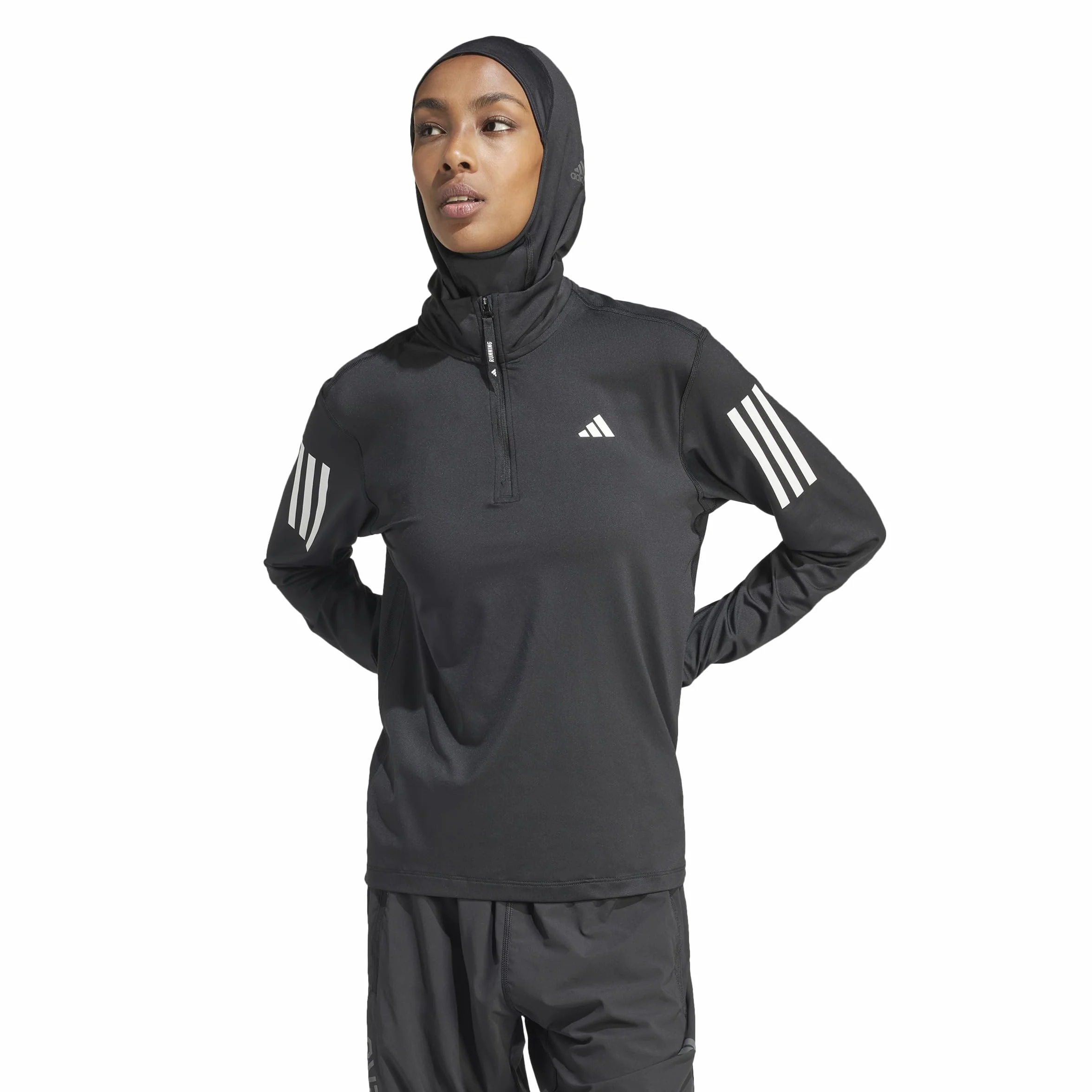 adidas Kobiety Own the Run Half-Zip Jacket, Black, M